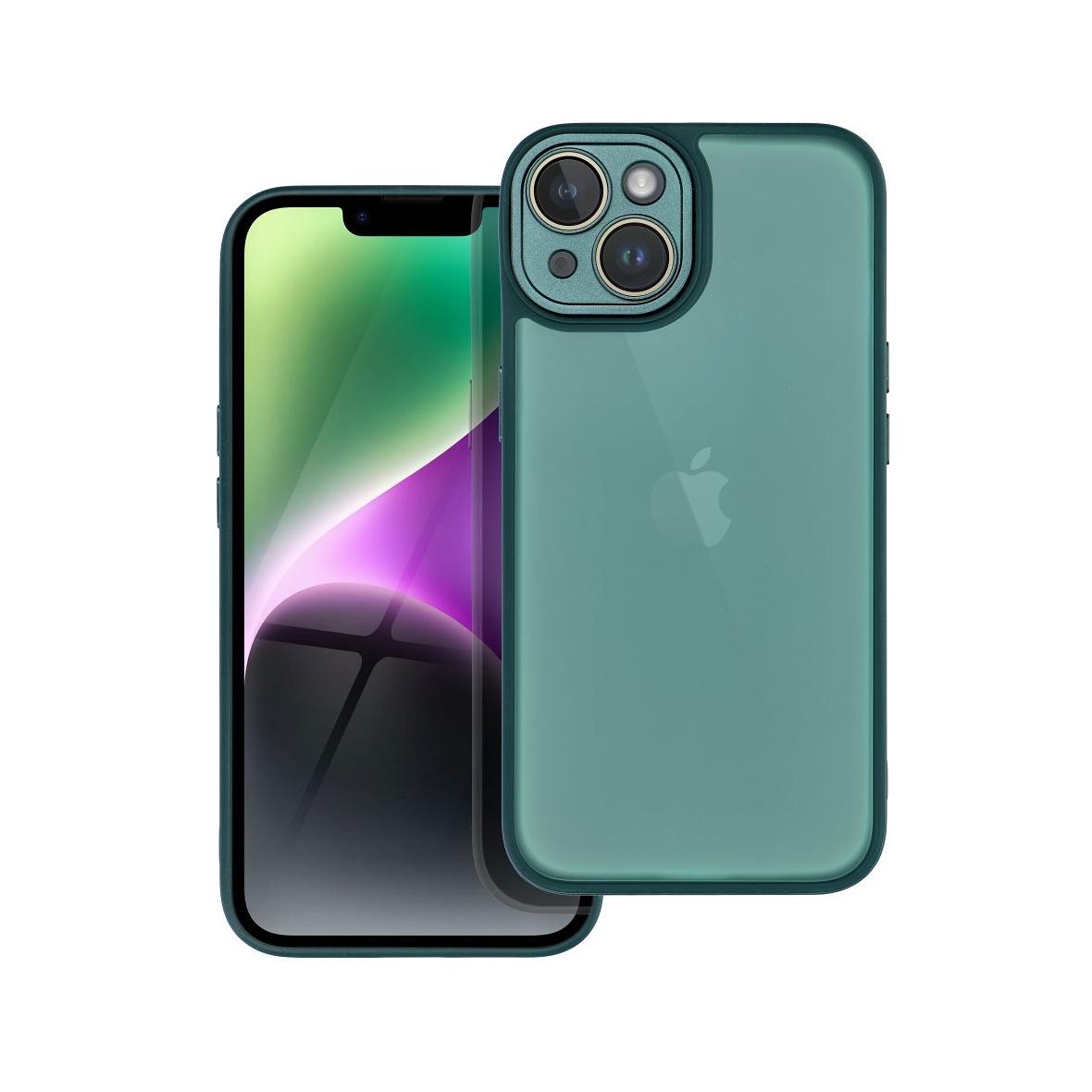 Futerał VARIETE do IPHONE 14 ciemnozielony