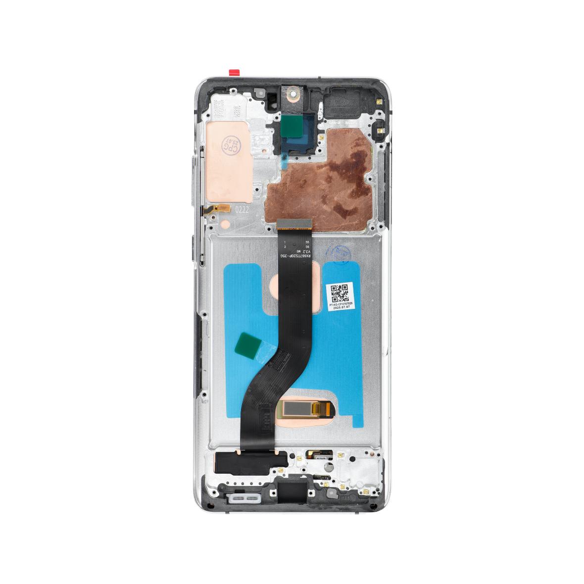 Wyświetlacz LCD do SAMSUNG S20 Plus White SOFT OLED z ramka