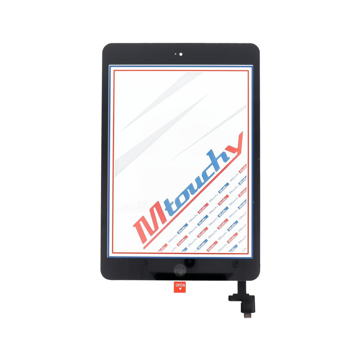 MUSTTBY Ekran dotykowy + taśma klejąca + Home do iPAD mini 1 (czarny)