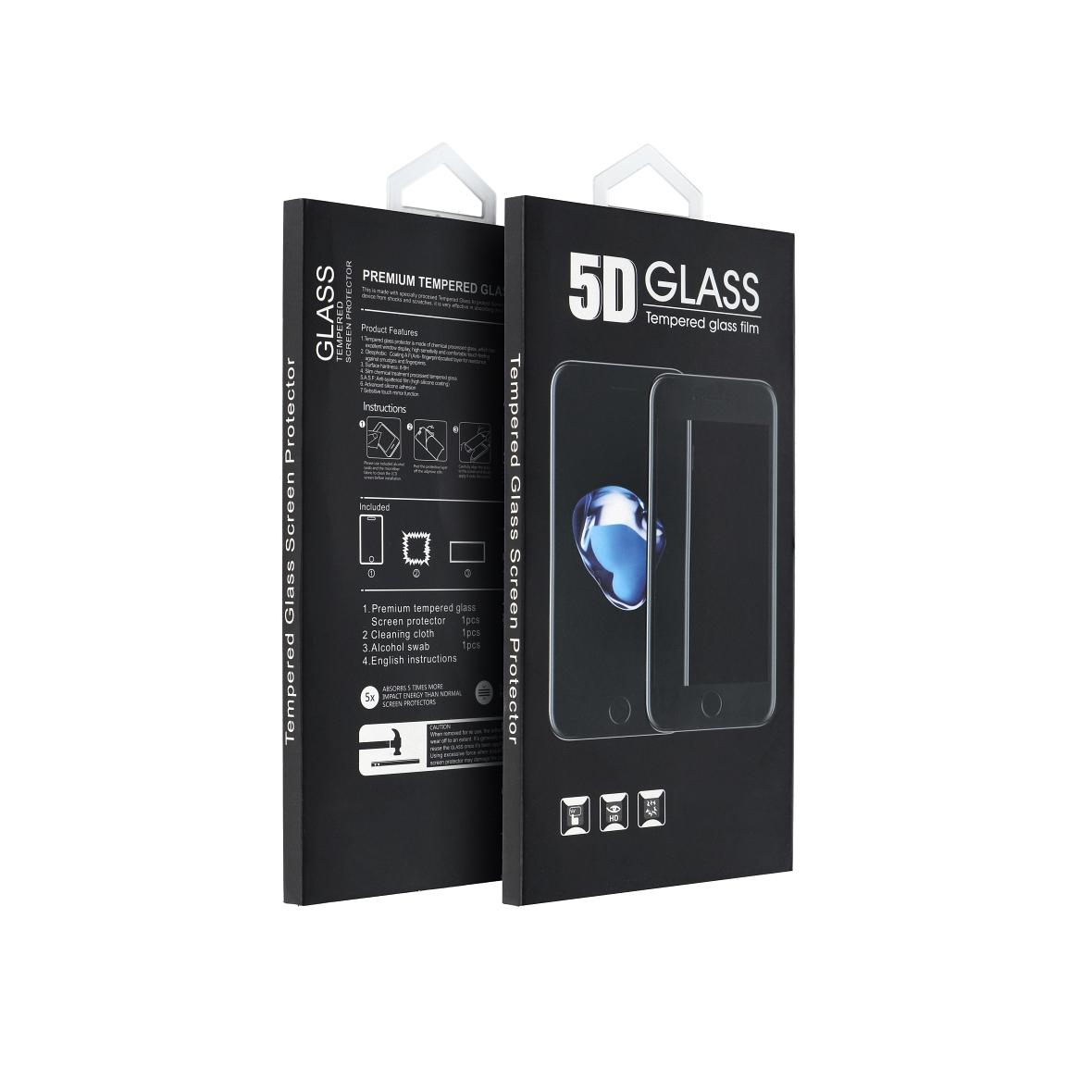 5D Full Glue Tempered Glass - do iPhone 16 Pro Max (Privacy) czarny