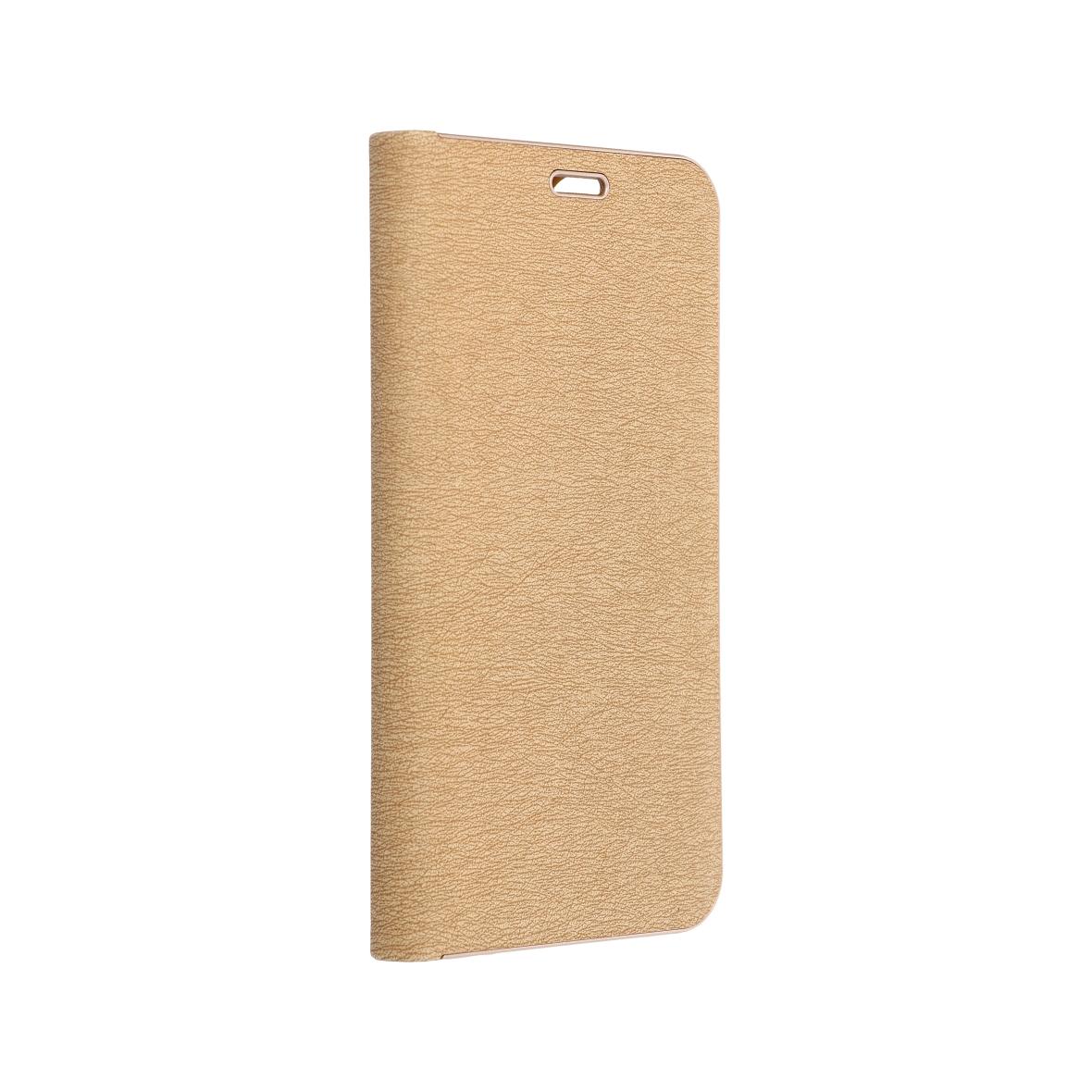 Etui z klapką na Xiaomi Redmi NOTE 14 PRO 4G Luna Book Gold złote