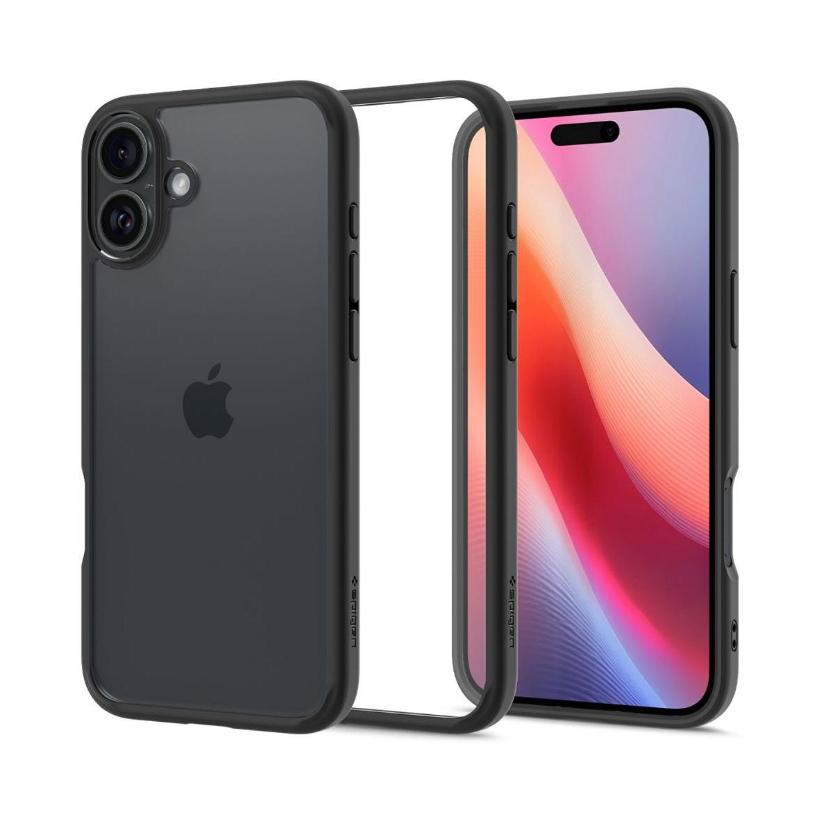 SPIGEN futerał ULTRA HYBRID do IPHONE 16 Plus matte black