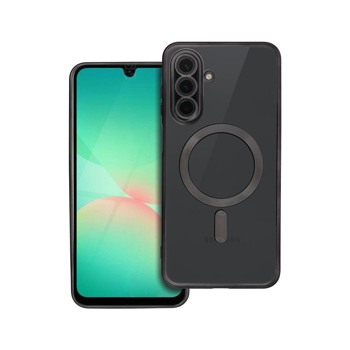 Futerał do Samsung A26 Electro Mag Cover zgodny z MagSafe czarny
