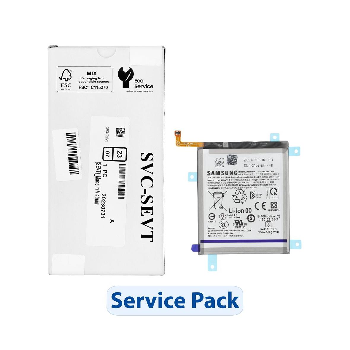 ServicePack Bateria EB-BA525ABY do SAMSUNG A52/A52S/S20 FE GH82-24205A
