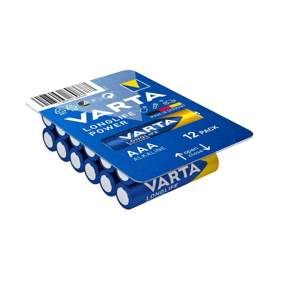 VARTA bateria alkaliczna R3 (AAA) Longlife 12 szt