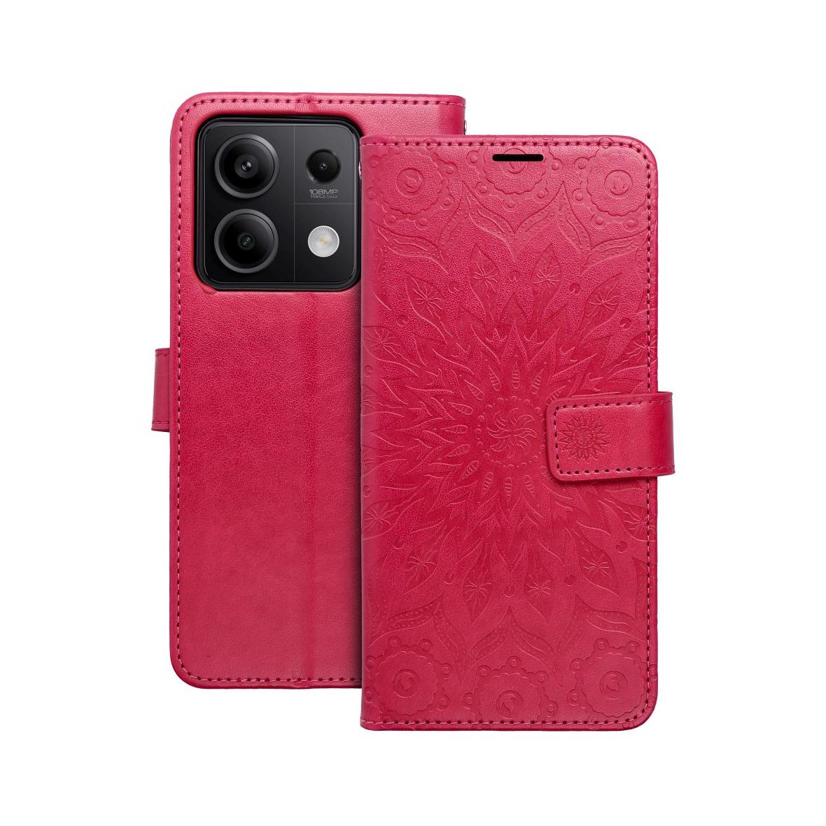 Etui z klapką na Xiaomi Redmi NOTE 13 5G Mezzo Book mandala magenta