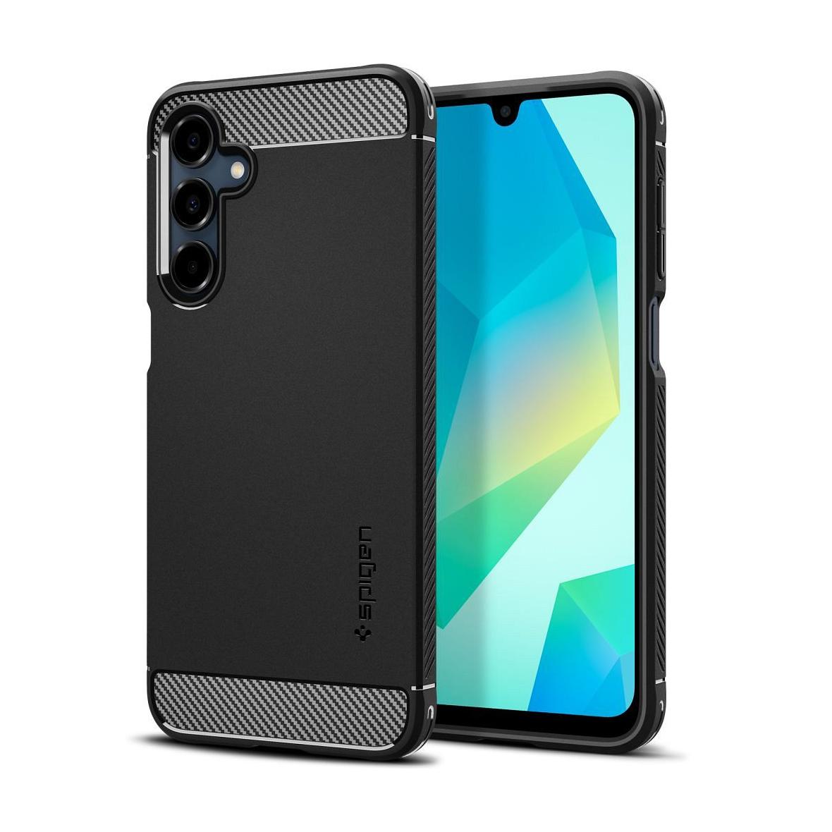 SPIGEN futerał RUGGED ARMOR do SAMSUNG A16 4G / 5G matte black