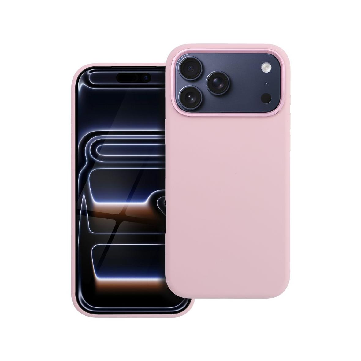 Etui na iPhone 17 PRO MAX Forcell F-Protect Frame Premium zgodny z MagSafe różowy 0INT