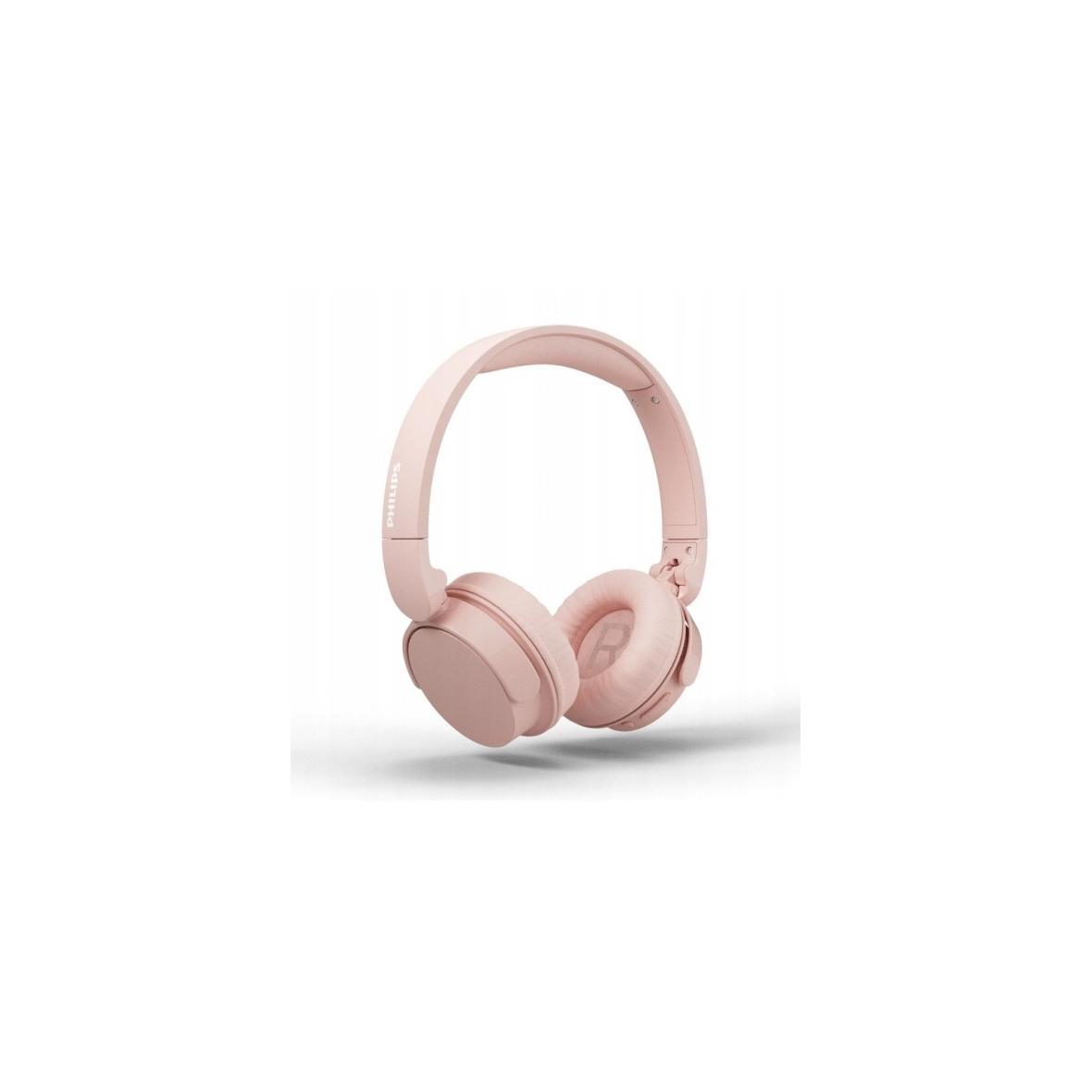 Słuchawki bezprzewodowe nauszne Philips TAH4209PK/00 różowe
