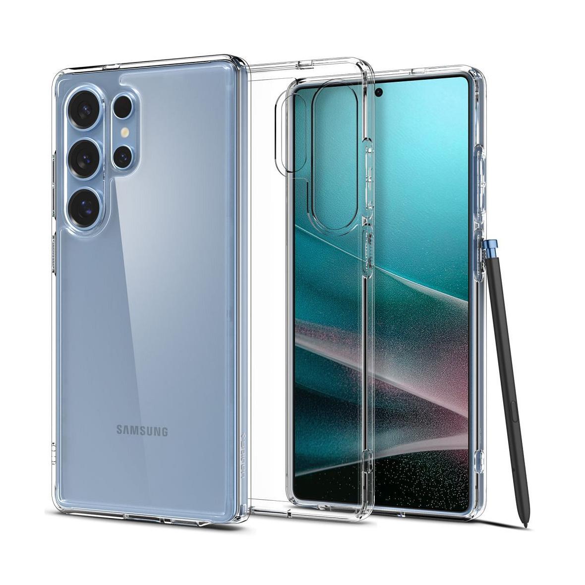 SPIGEN futerał ULTRA HYBRID do SAMSUNG S25 Ultra crystal clear