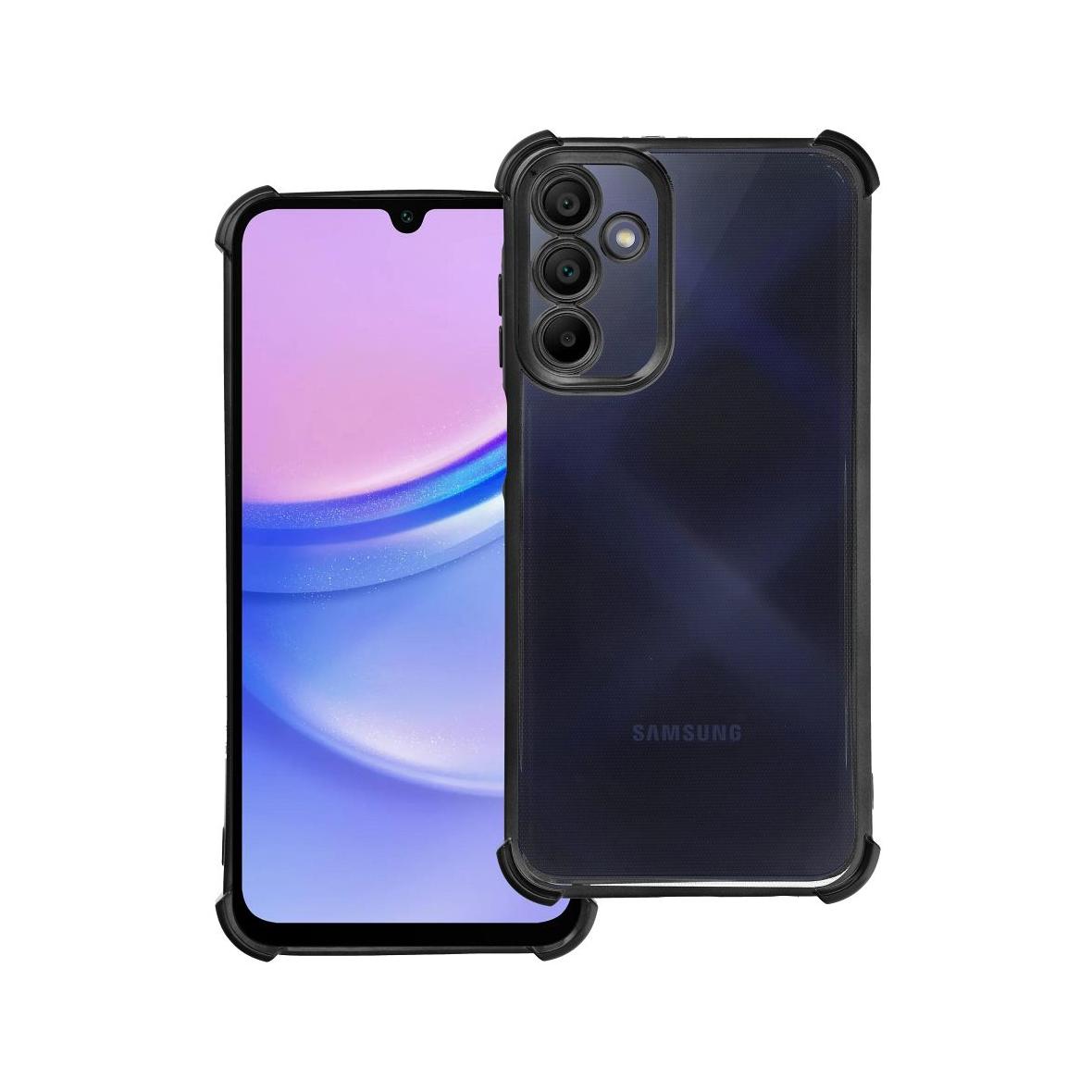 Futerał do Samsung A15 Antishock Electro czarny