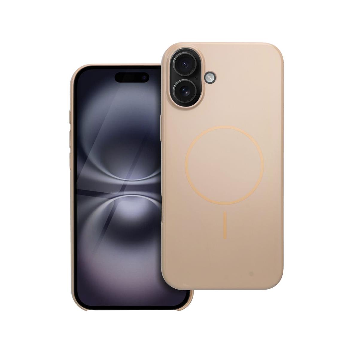 Etui na iPhone 16 PLUS Glossy Mag Cover zgodny z MagSafe złote