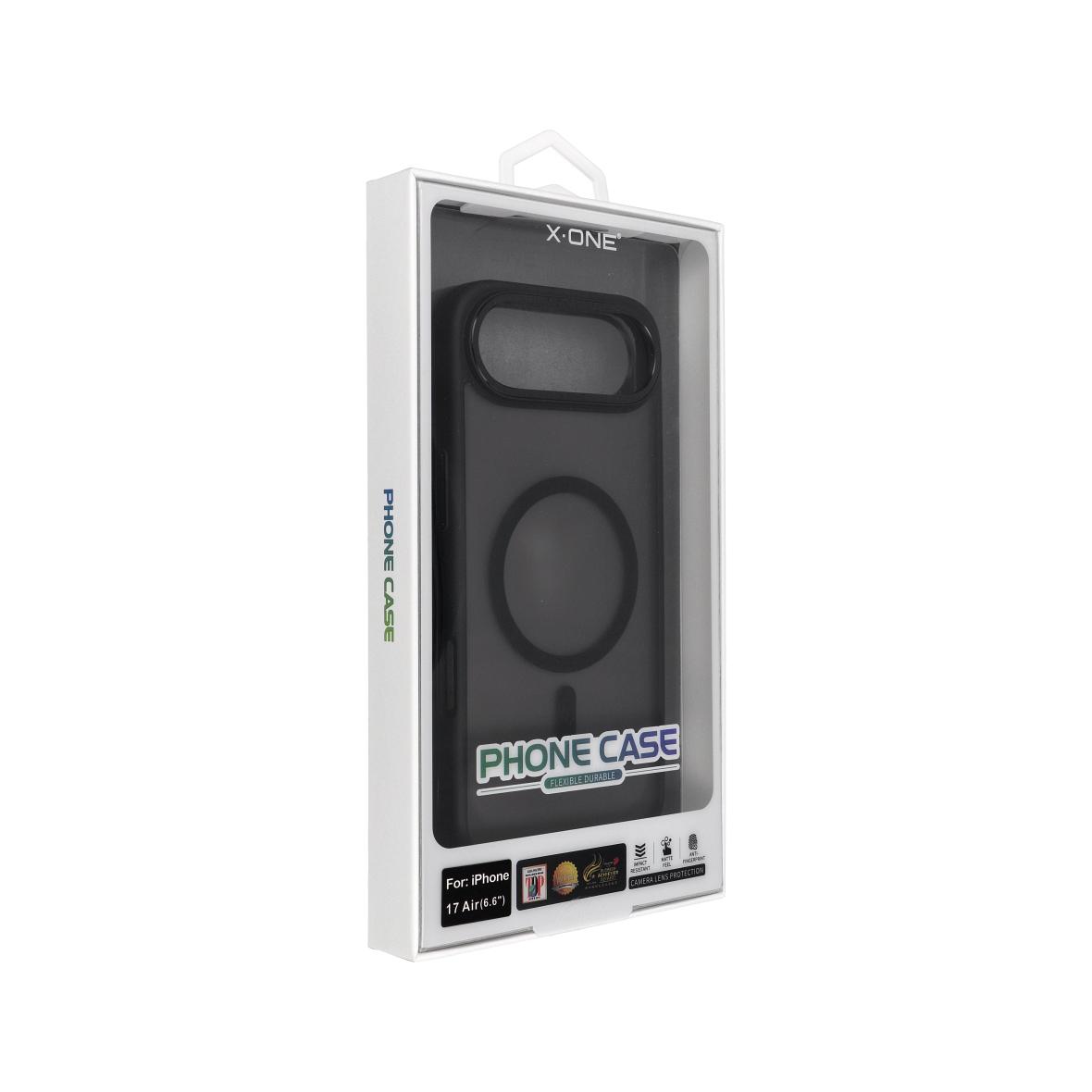 Futerał X-ONE Dropguard Magnetic Case Air (kompatybilny z MagSafe) - do Apple iPhone 17 Air czarny