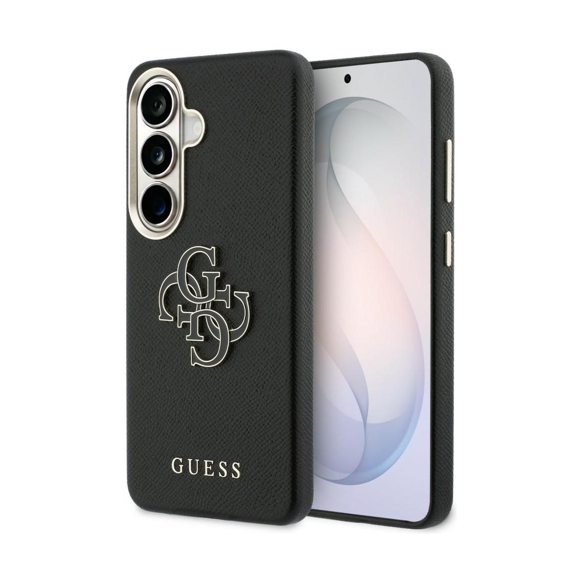 GUESS futerał do SAMSUNG S26 GUHCS26S5PS4RGGK (Grained Big 4G Metal Logo) czarny