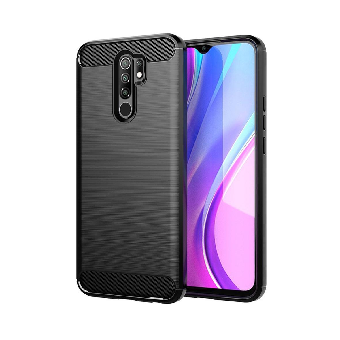 Futerał do Xiaomi Redmi 9 Carbon czarny