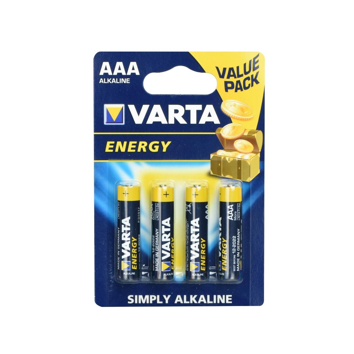 VARTA bateria alkaliczna R3 (AAA) Energy 4 szt