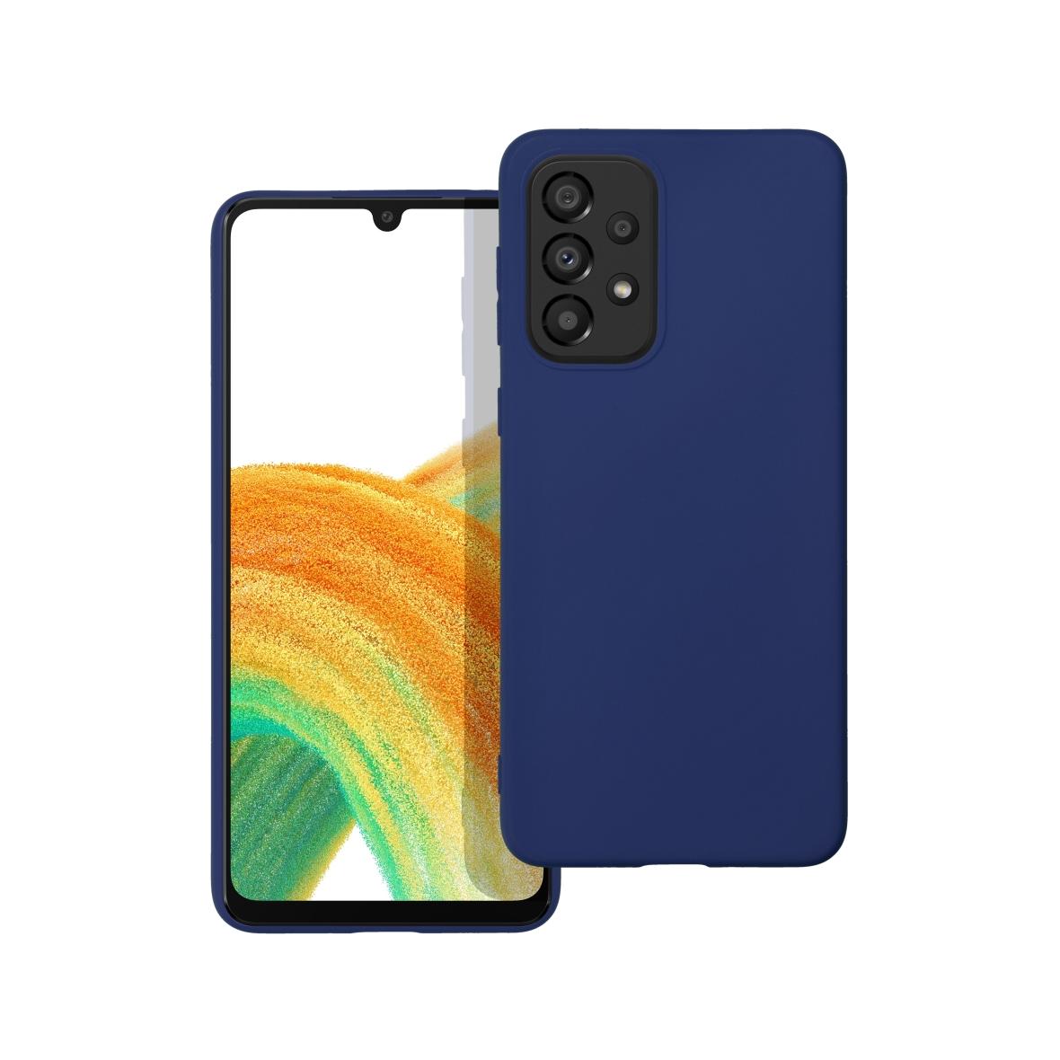 Futerał do Samsung A33 5G Soft ciemnoniebieski