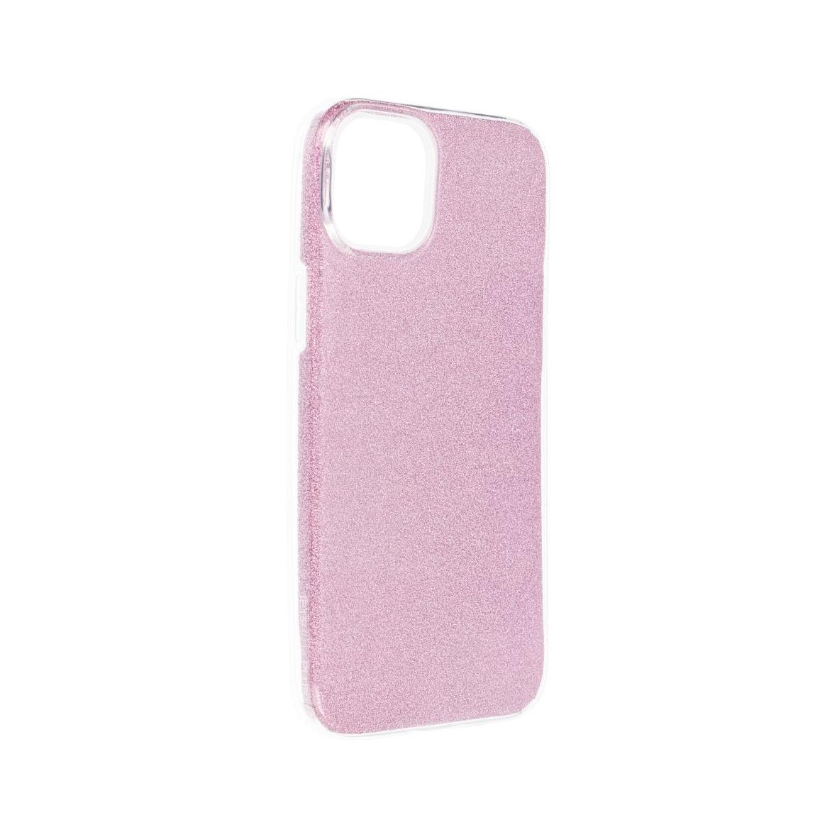 Futerał do iPhone 15 PLUS Shining różowy