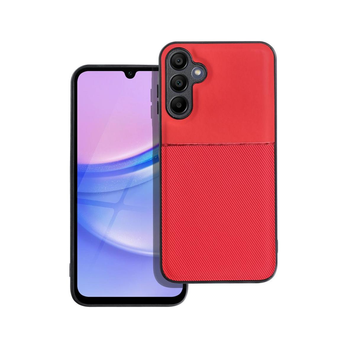 Futerał do Samsung A15 4G / A15 5G Noble czerwony