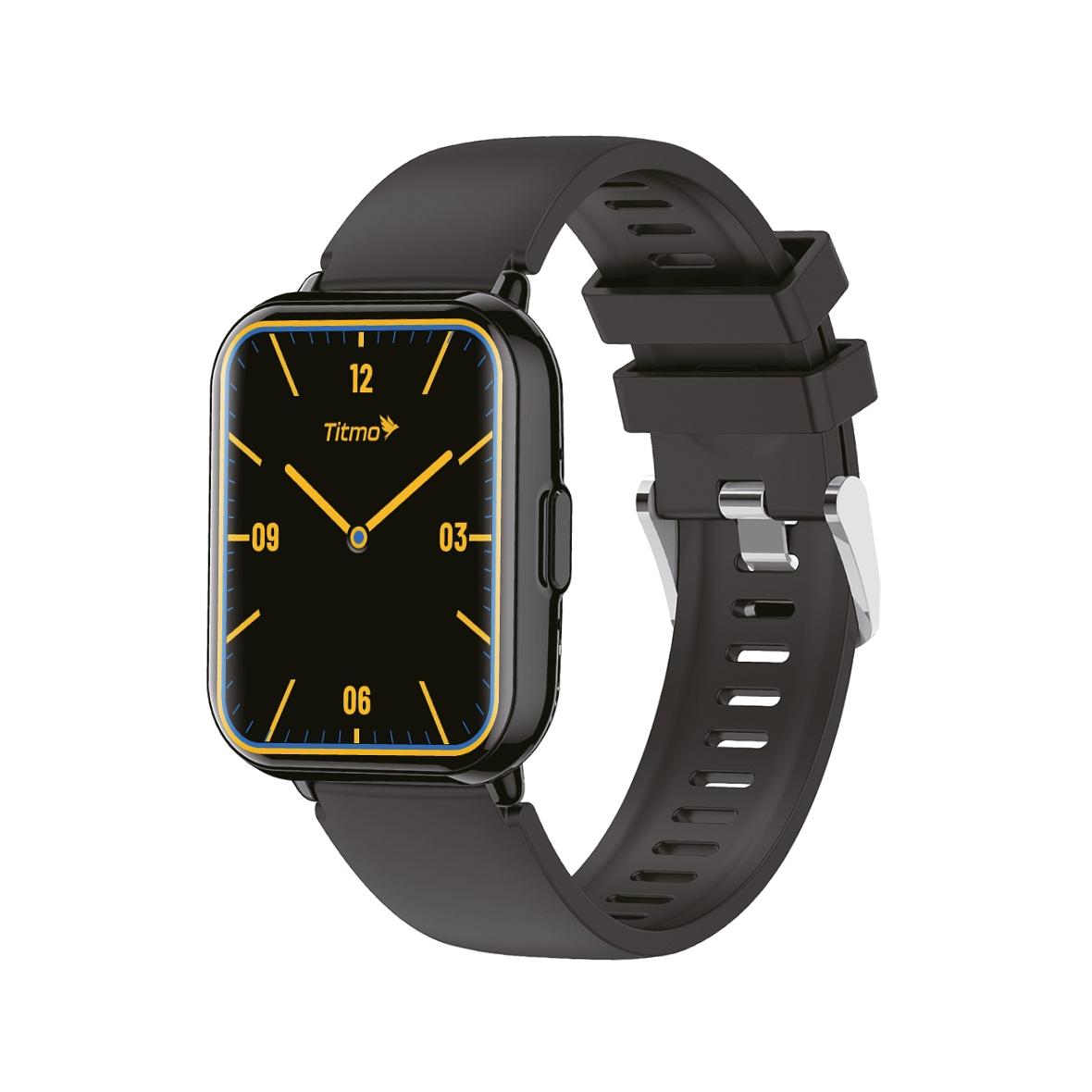 Smartwatch TITMO E-100 (TFT, bluetooth call) czarny 0INT