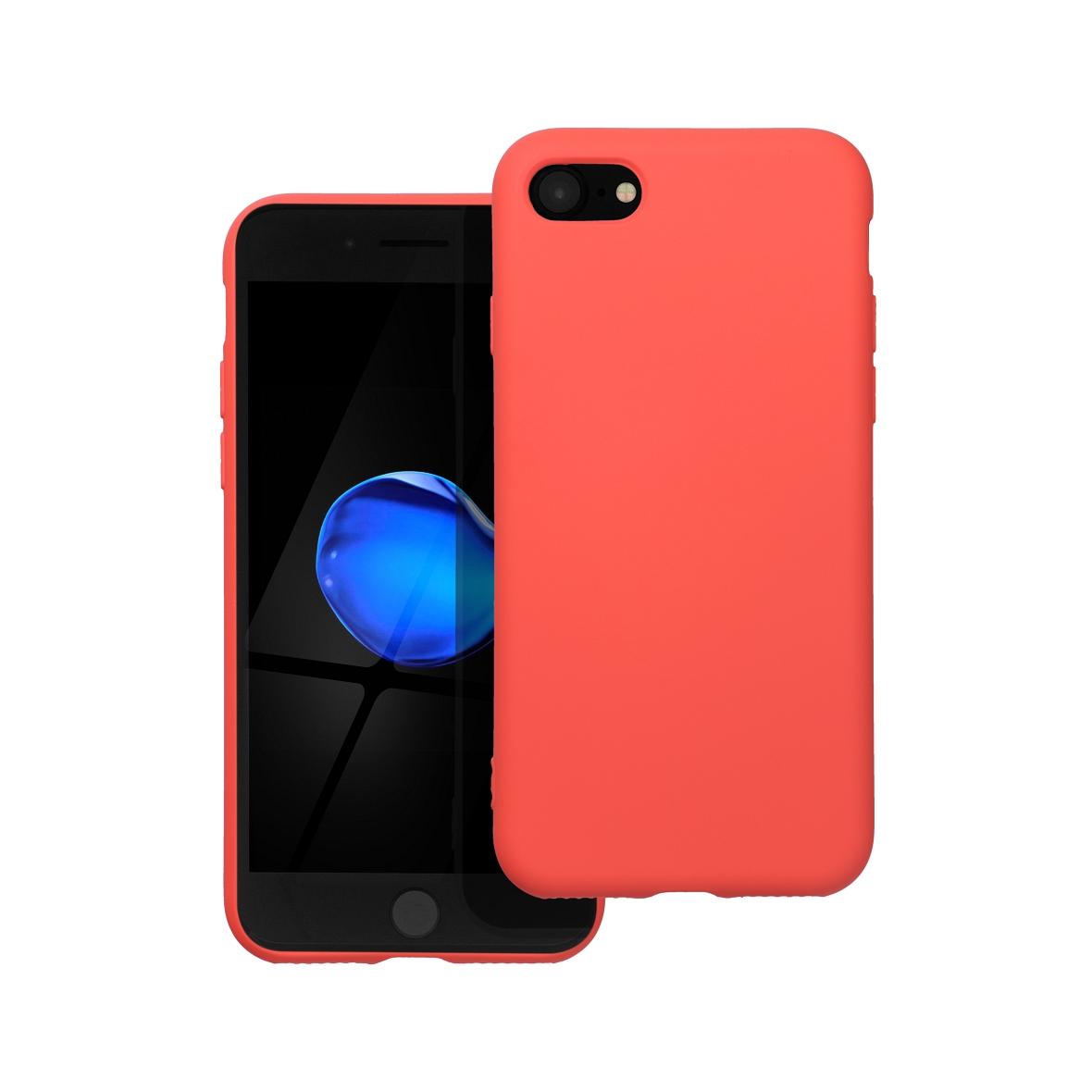 Futerał do iPhone 7 Silicone brzoskwiniowy