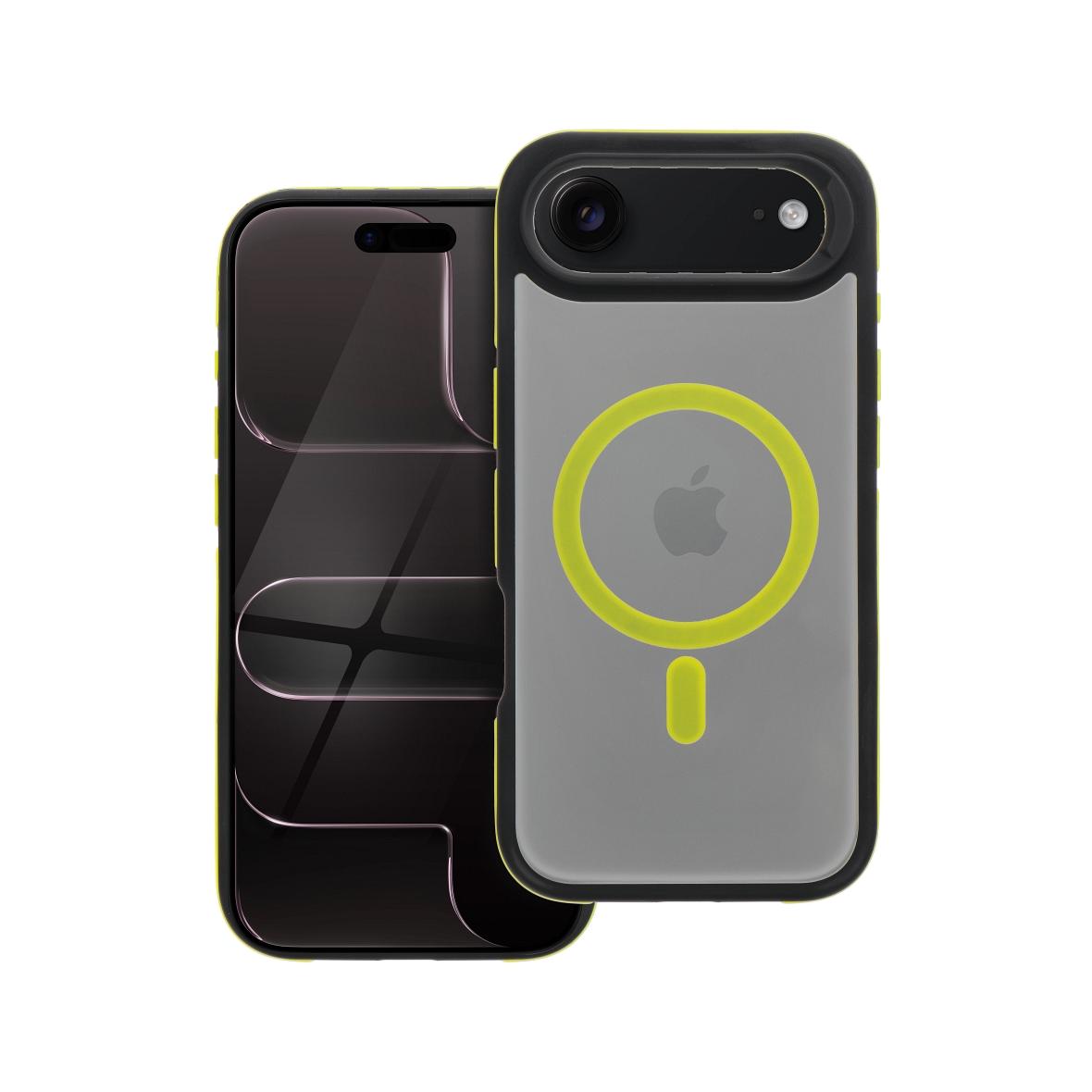 Futerał do iPhone 17 AIR Neo zgodny z MagSafe żółty