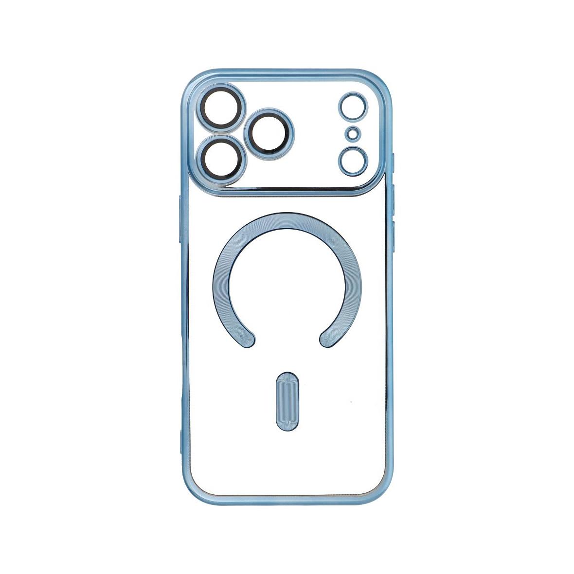 Futerał do iPhone 17 PRO MAX Electro Mag Cover zgodny z MagSafe niebieski