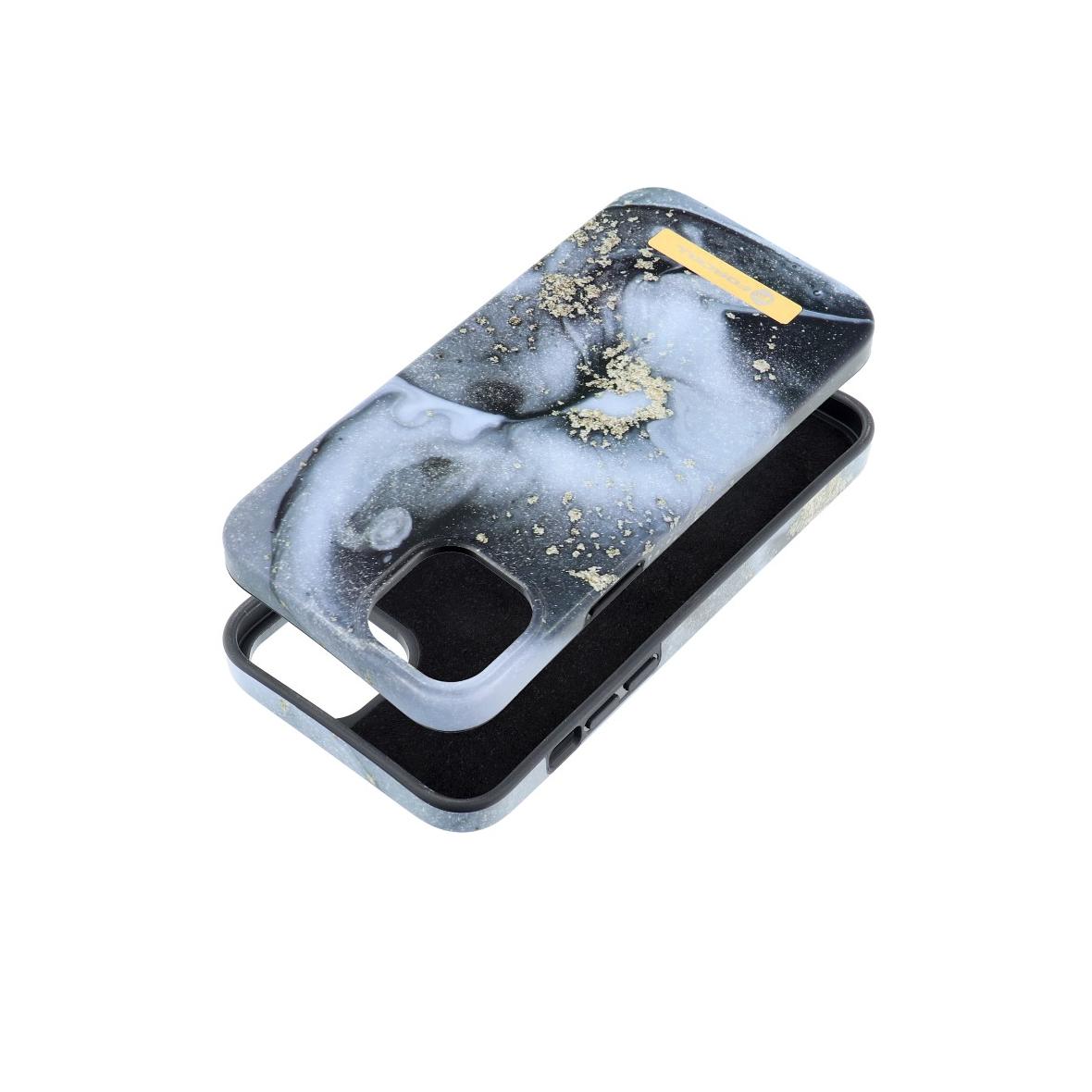 Etui na iPhone 14 PLUS Forcell F-Protect Mirage zgodny z MagSafe marble mist