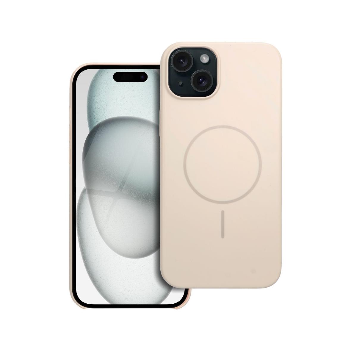 Etui na iPhone 15 PLUS Glossy Mag Cover zgodny z MagSafe białe
