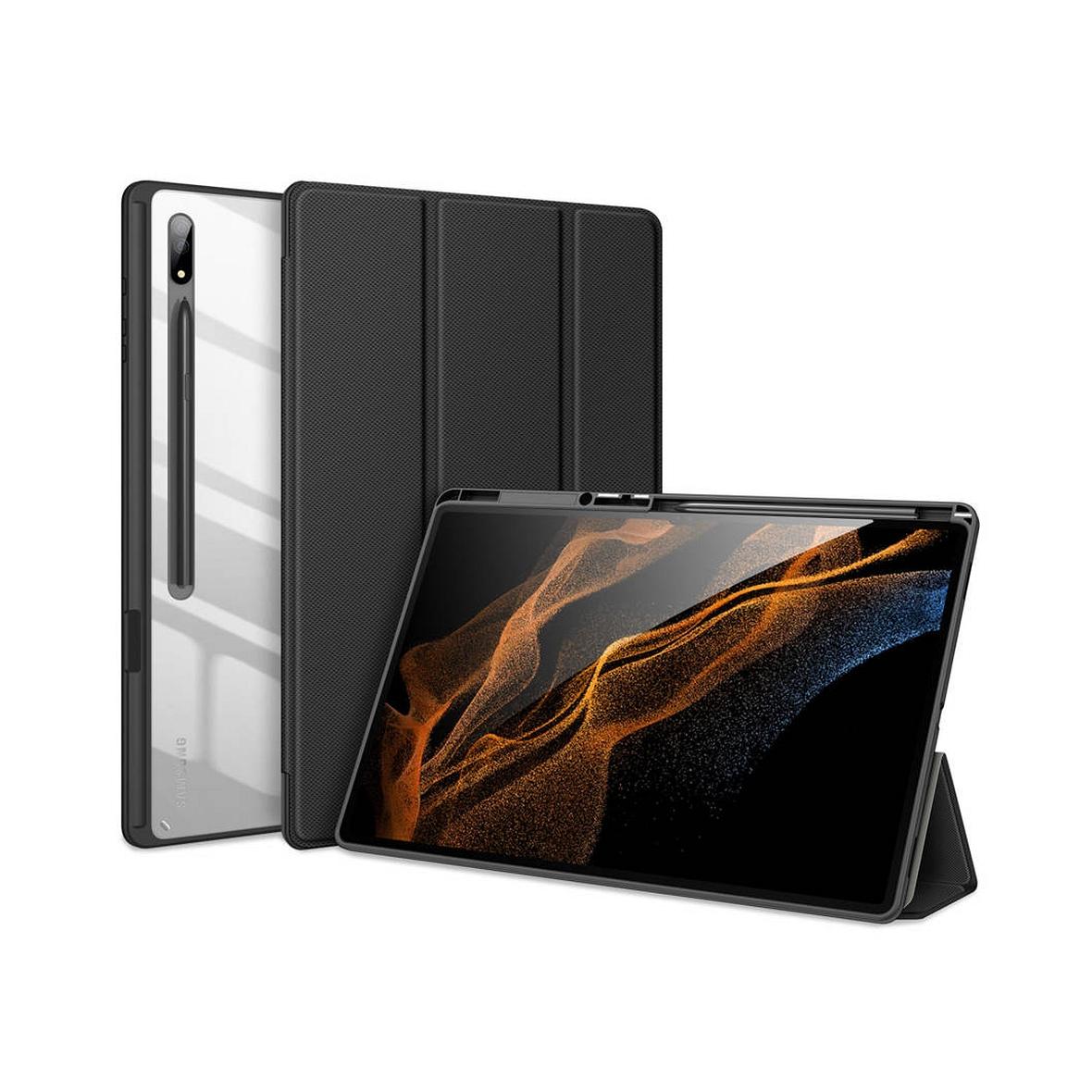 DUX DUCIS etui TOBY z miejscem na rysik do SAMSUNG Tab S8 Ultra (X900/X906) czarne