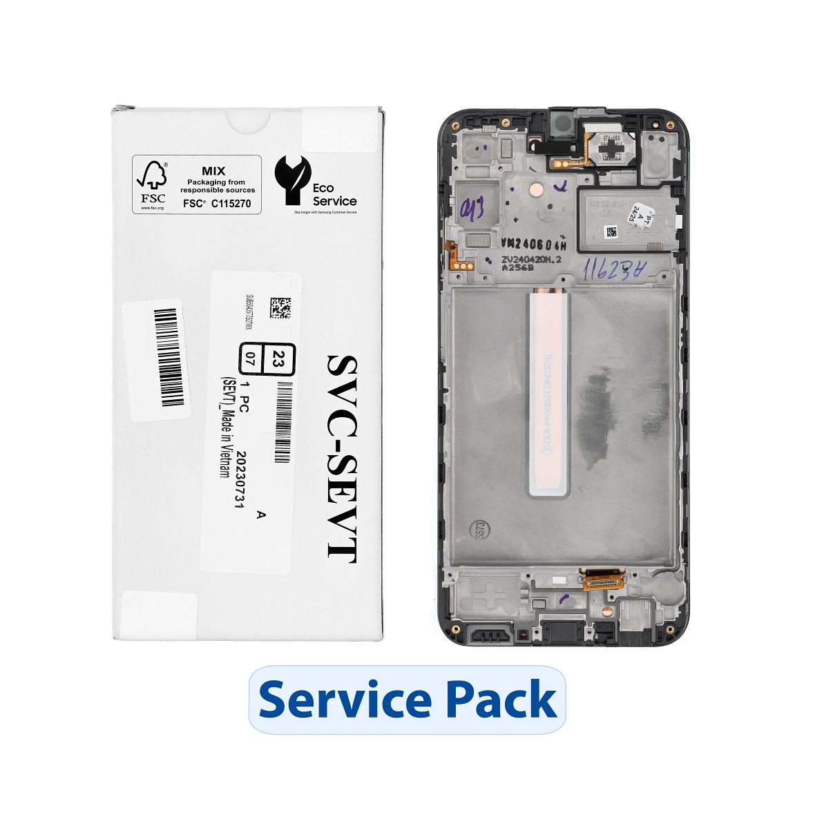 ServicePack Wyświetlacz LCD SAMSUNG A25 5G A256B GH82-33215A