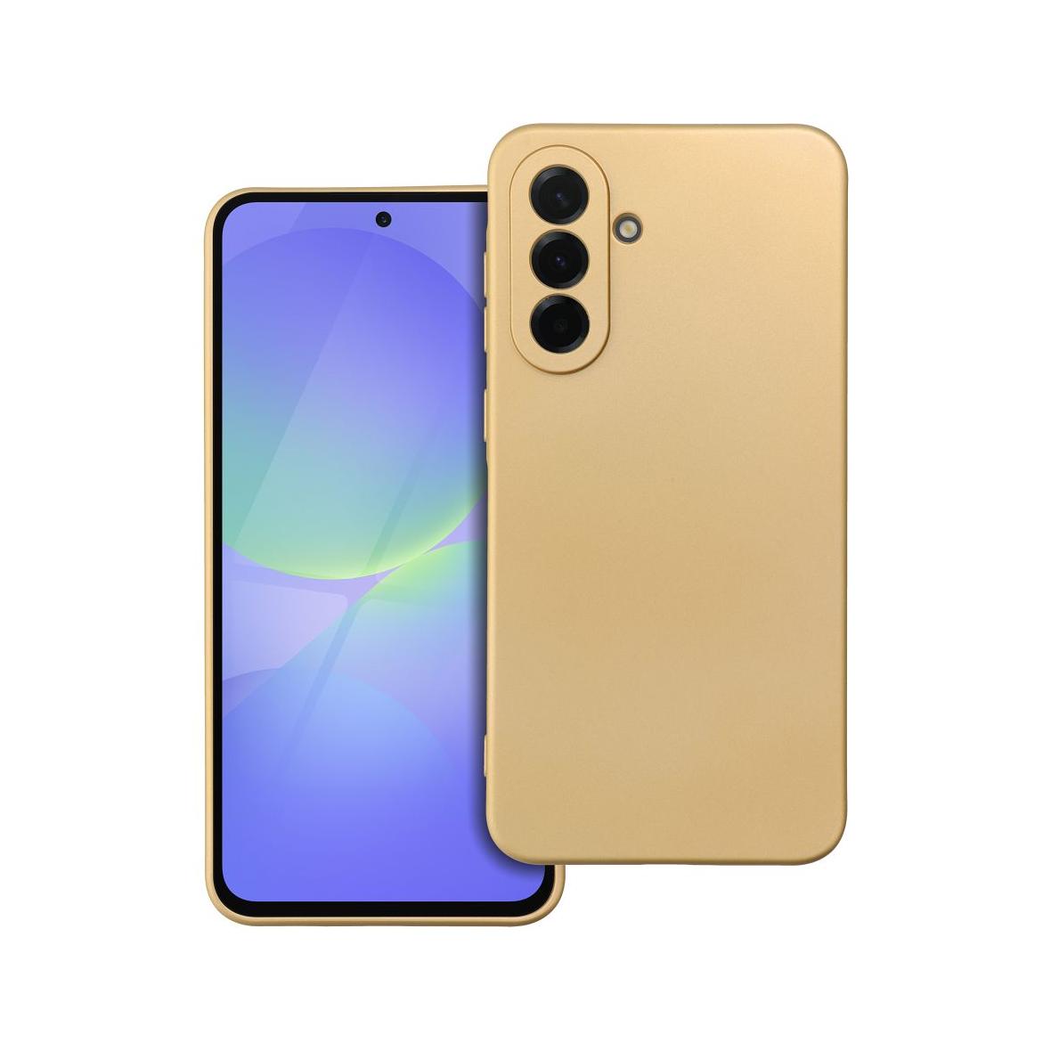 Futerał do Samsung A36 5G Metallic złoty
