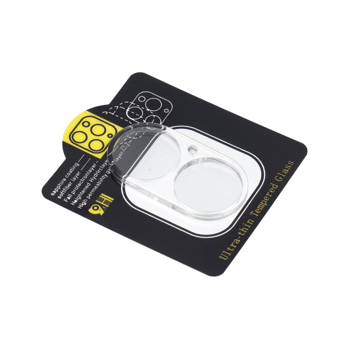 Szkło hartowane 5D Full Glue do aparatu - do iPhone 16 Plus Transparent