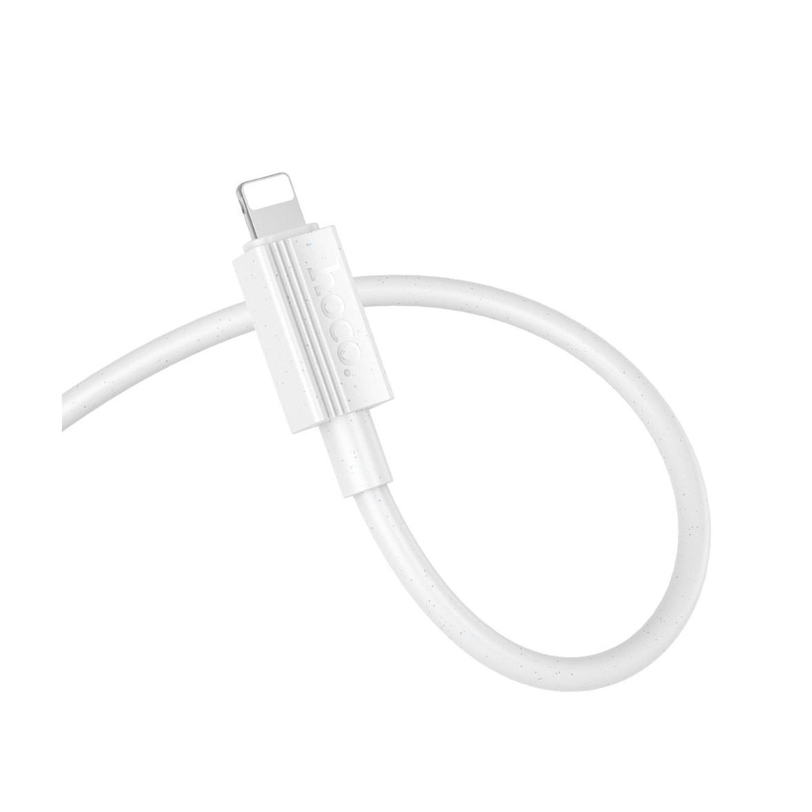 Kabel USB A do Lightning Hoco 2,4A 1 m X107 biały