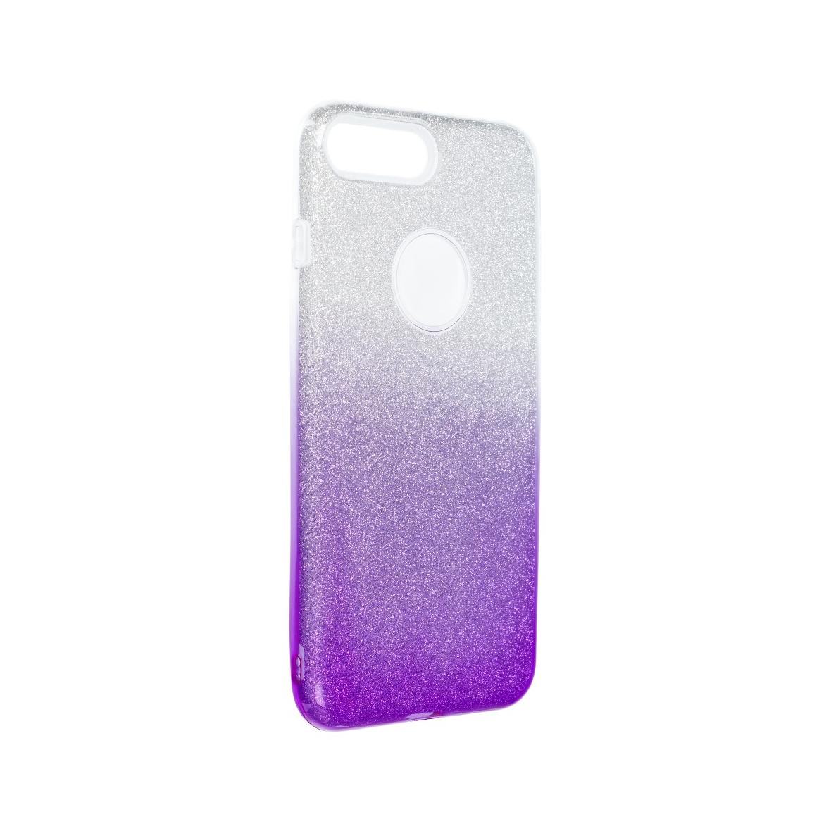 Futerał do iPhone 7 PLUS / 8 PLUS Shining transparentny fioletowy