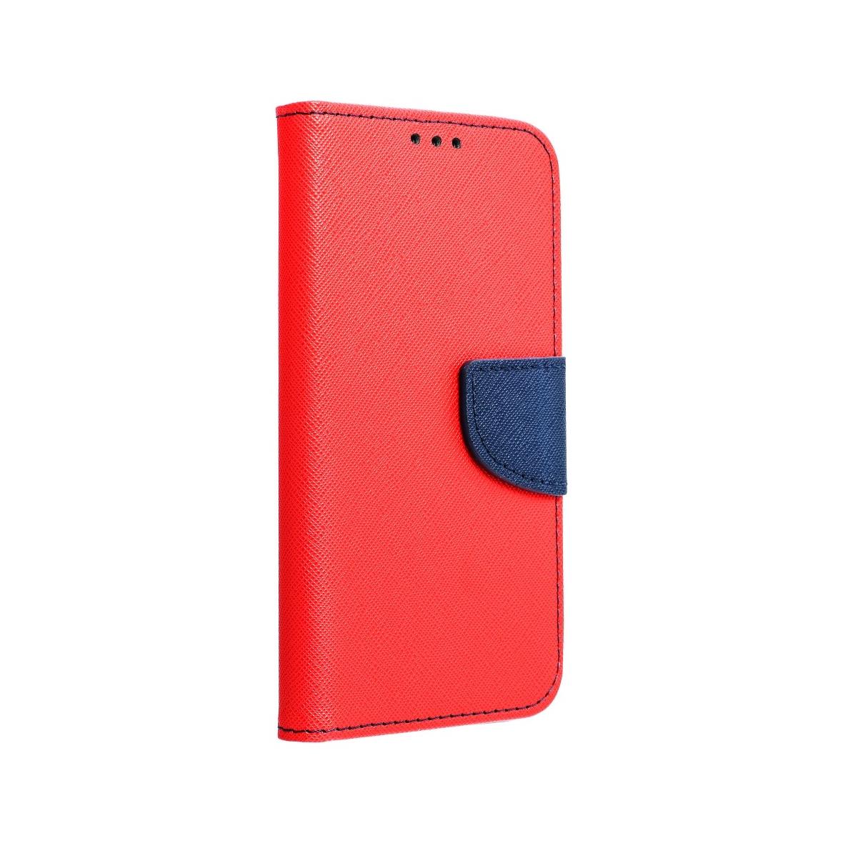 Etui z klapką na Samsung S22 PLUS Fancy Book czerwono-granatowe