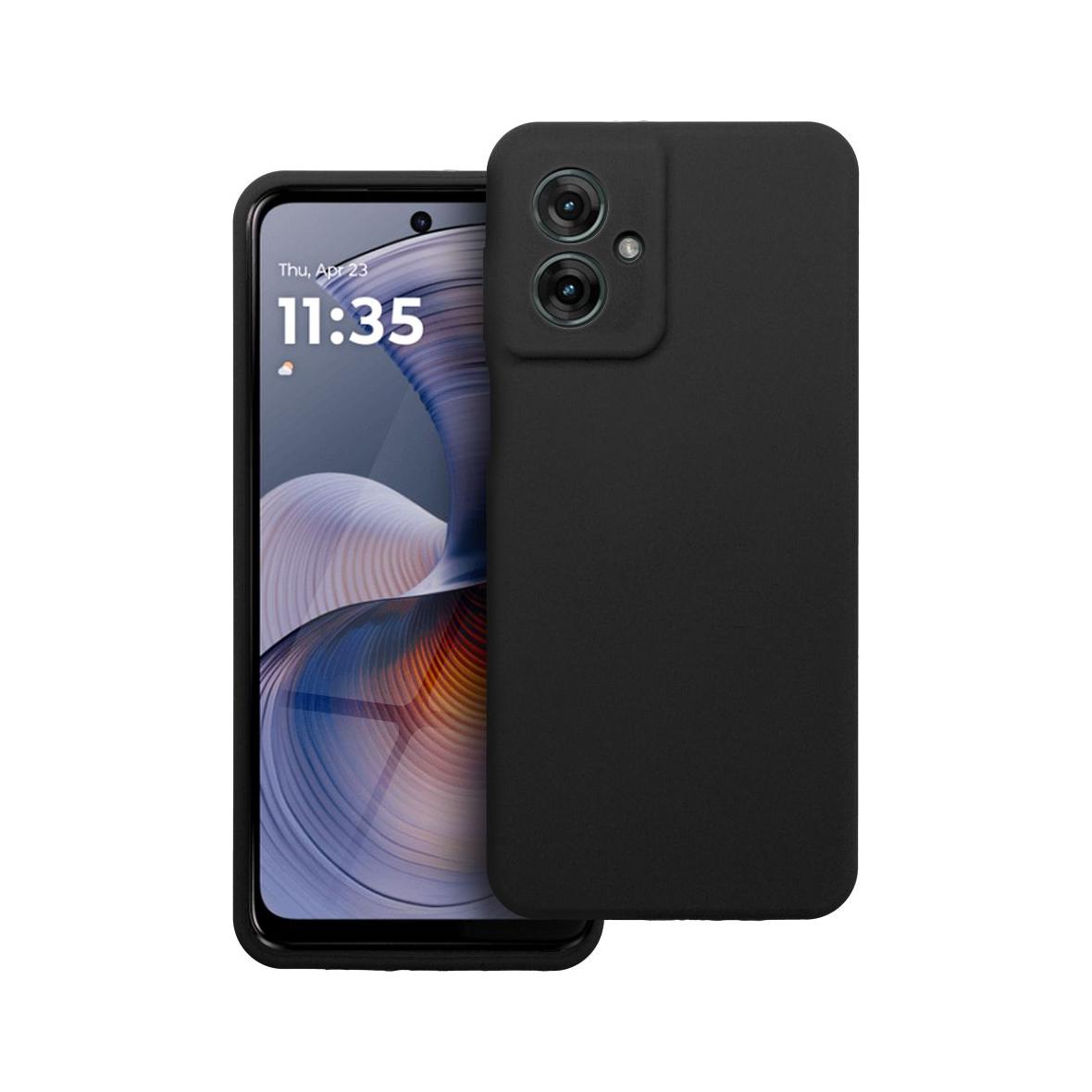Futerał do Motorola G55 5G Silicone 2mm czarny