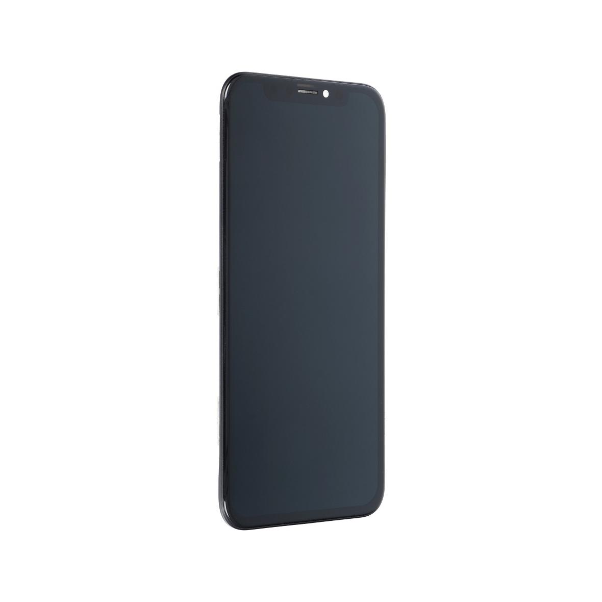 Wyświetlacz do iPhone X  z ekranem dotykowym czarnym hard OLED HQ