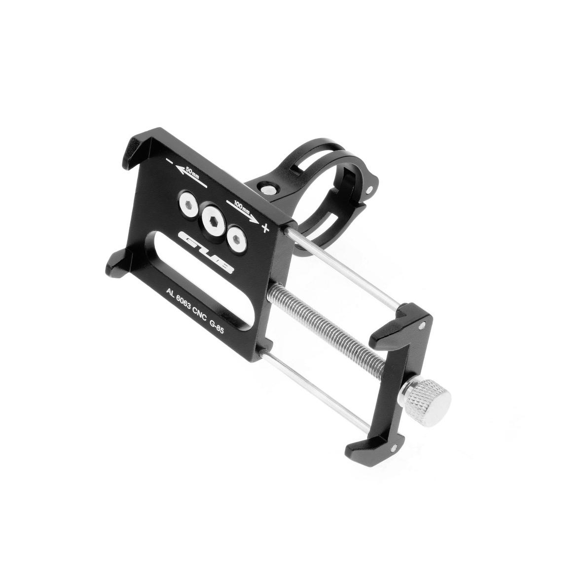 GUB uchwyt rowerowy na kierownicę G85 Aluminium czarny