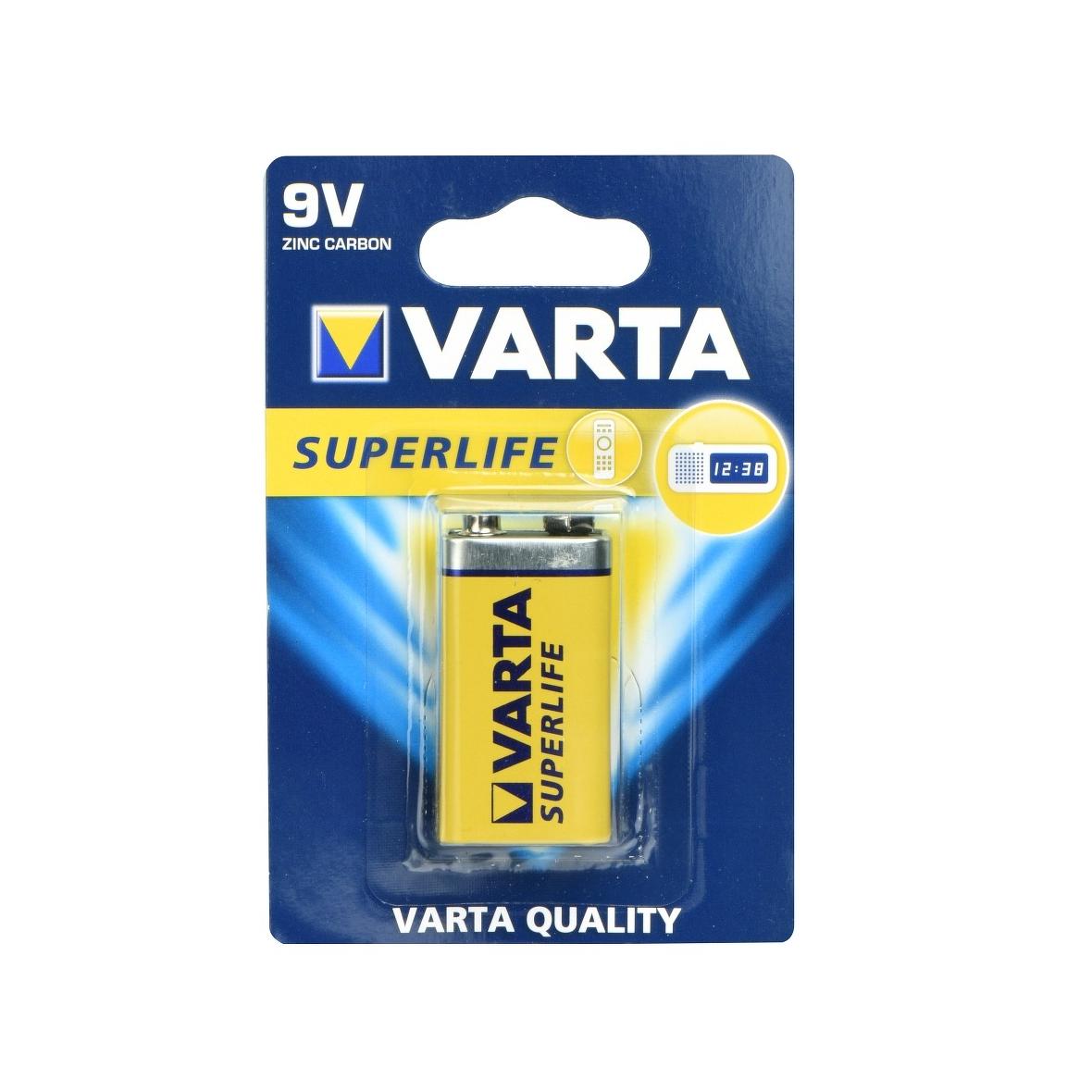 VARTA bateria cynkowa 9V Superlife 1 szt