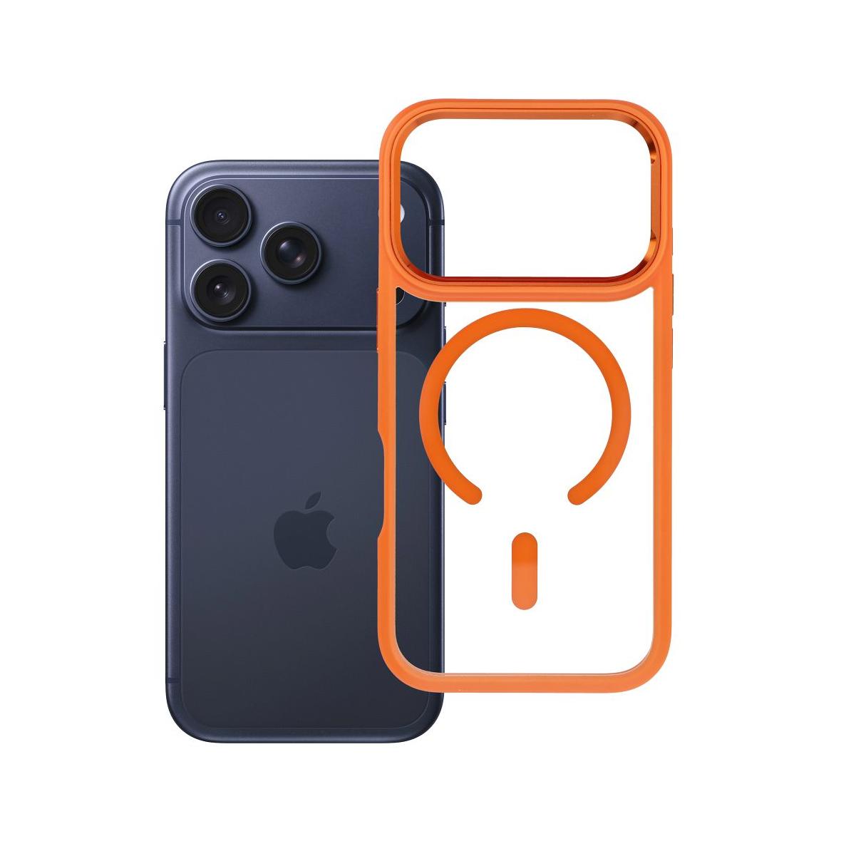 ROAR futerał MAG BUMPER kompatybilny z MagSafe do IPHONE 17 Pro pomarańczowy