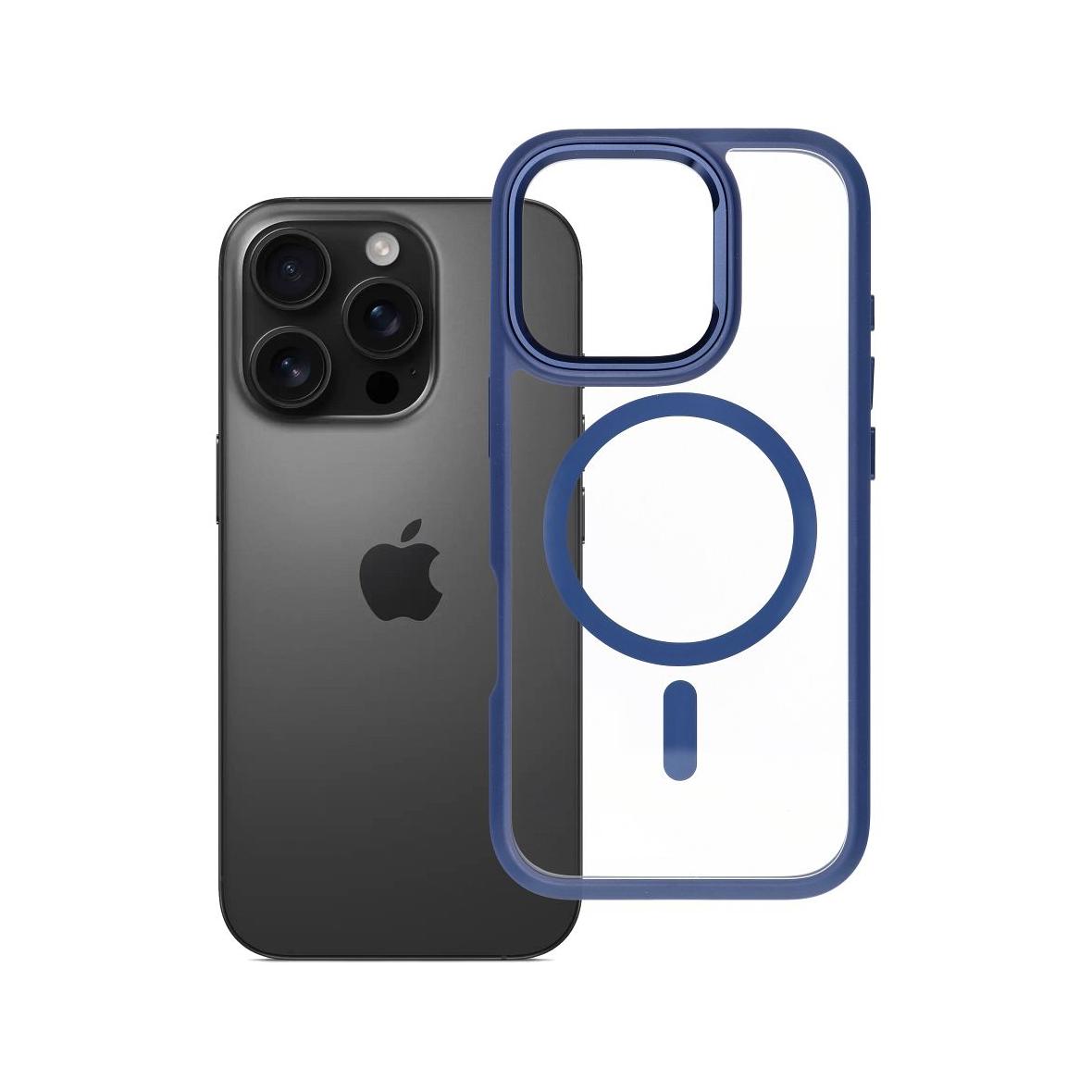 ROAR futerał MAG BUMPER kompatybilny z MagSafe do IPHONE 16 Pro niebieski