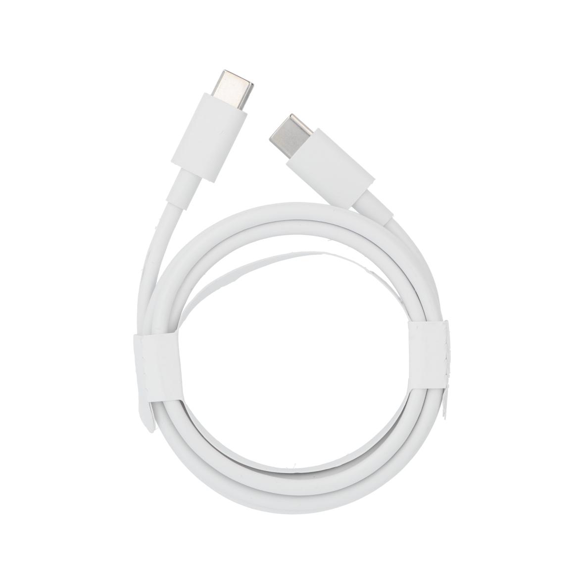 Oryginalny Kabel USB C do USB C Google 3A bulk biały