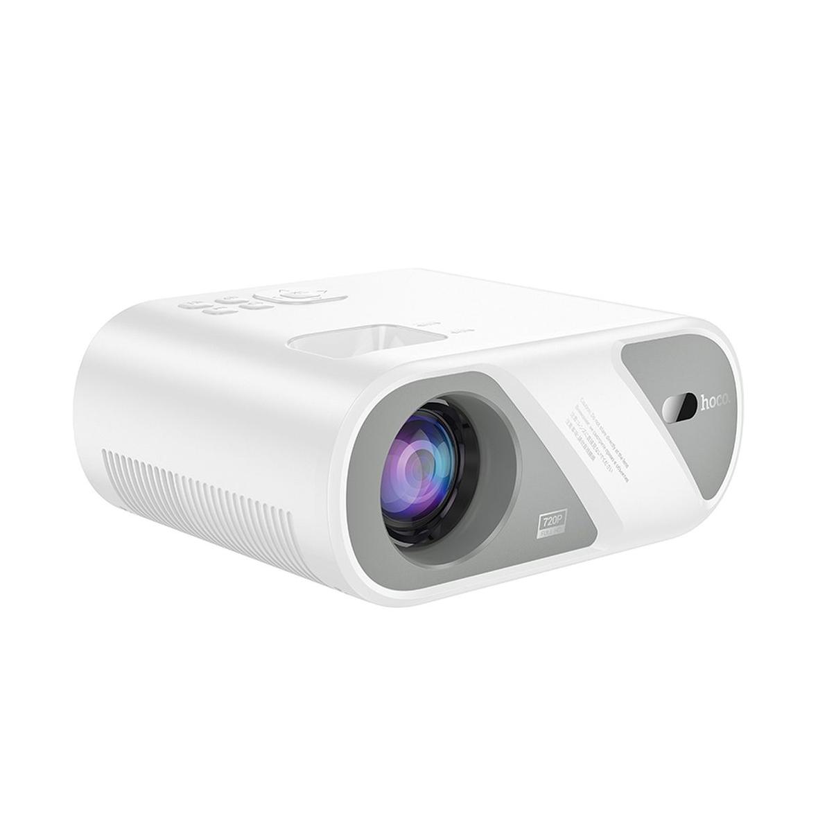 Projektor HD Ready Hoco Wi-Fi Bluetooth 720P DT1 biały