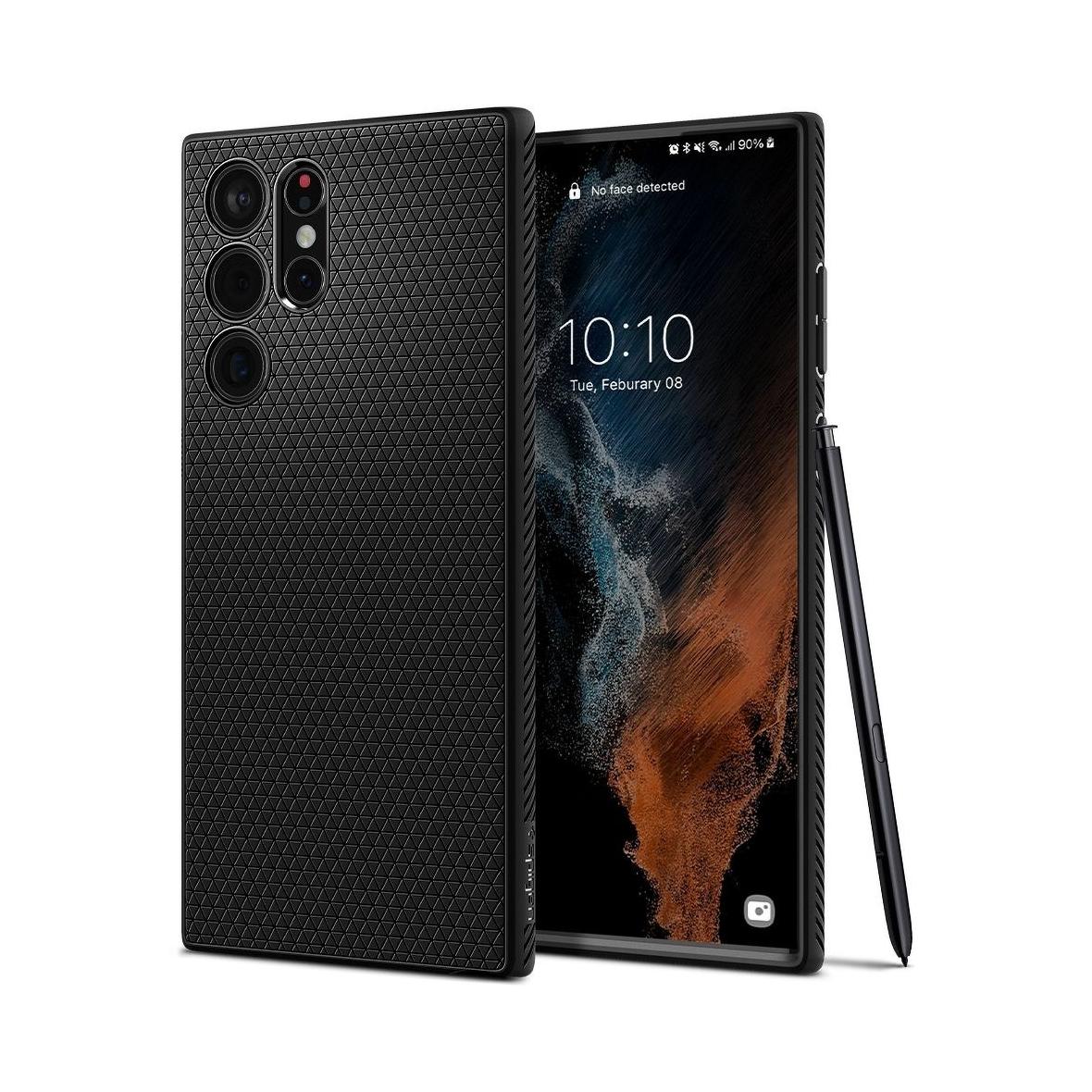 Futerał SPIGEN Luqid Air do SAMSUNG S22 ULTRA matte black