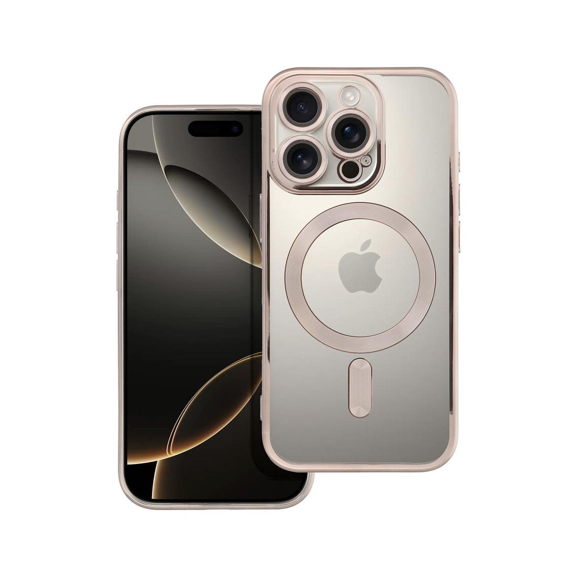 Futerał do iPhone 16 PRO Electro Mag Cover zgodny z MagSafe tytanowy szary