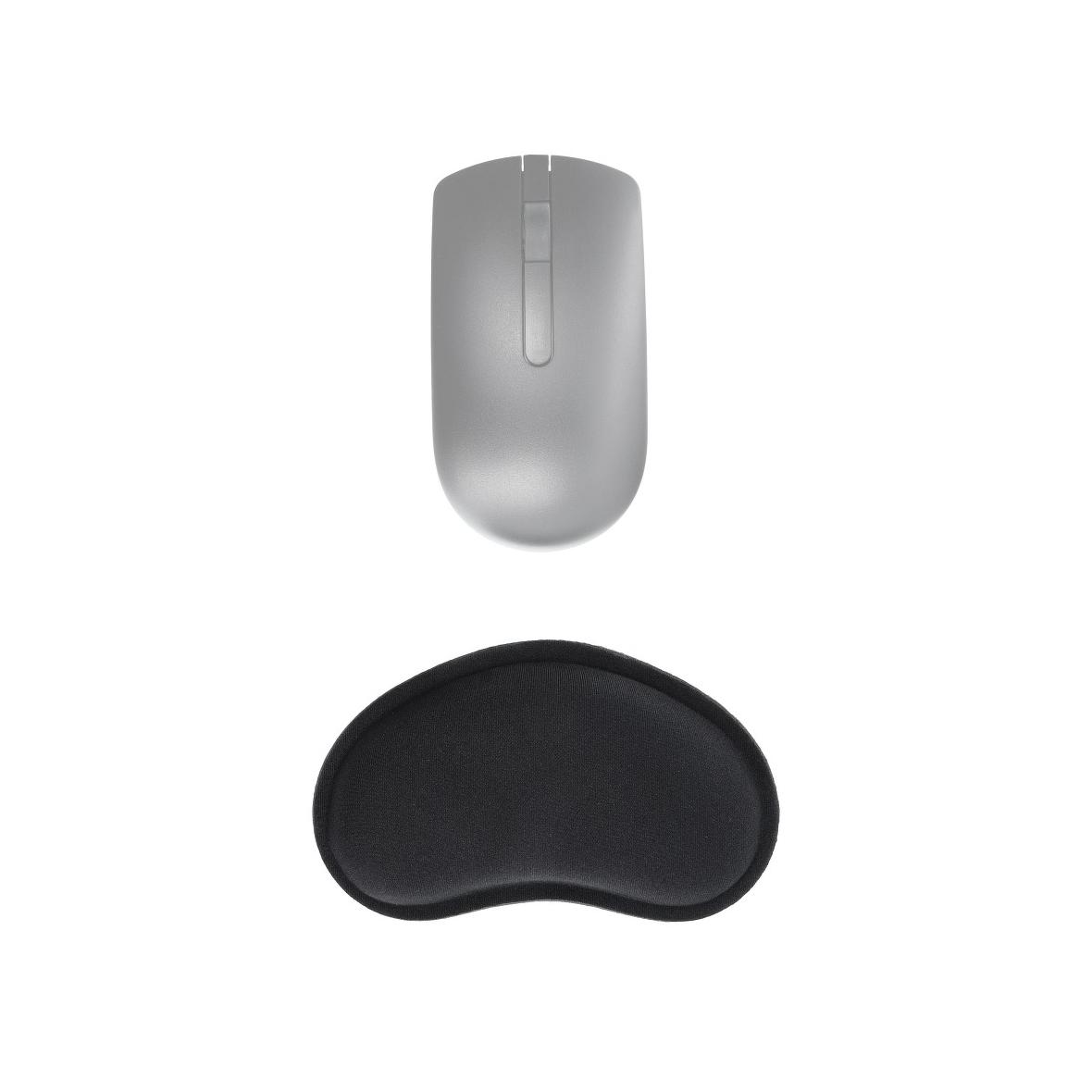 Podkładka pod nadgarstek ergonomiczna 130 x 78 x 25 mm czarna