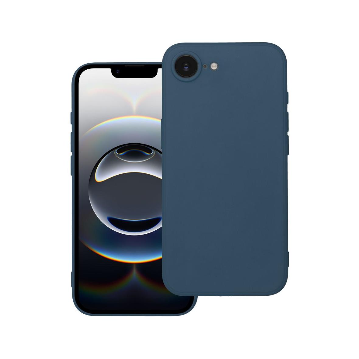 Futerał do iPhone 16e (SE 4 2025) / 17e Soft ciemnoniebieski