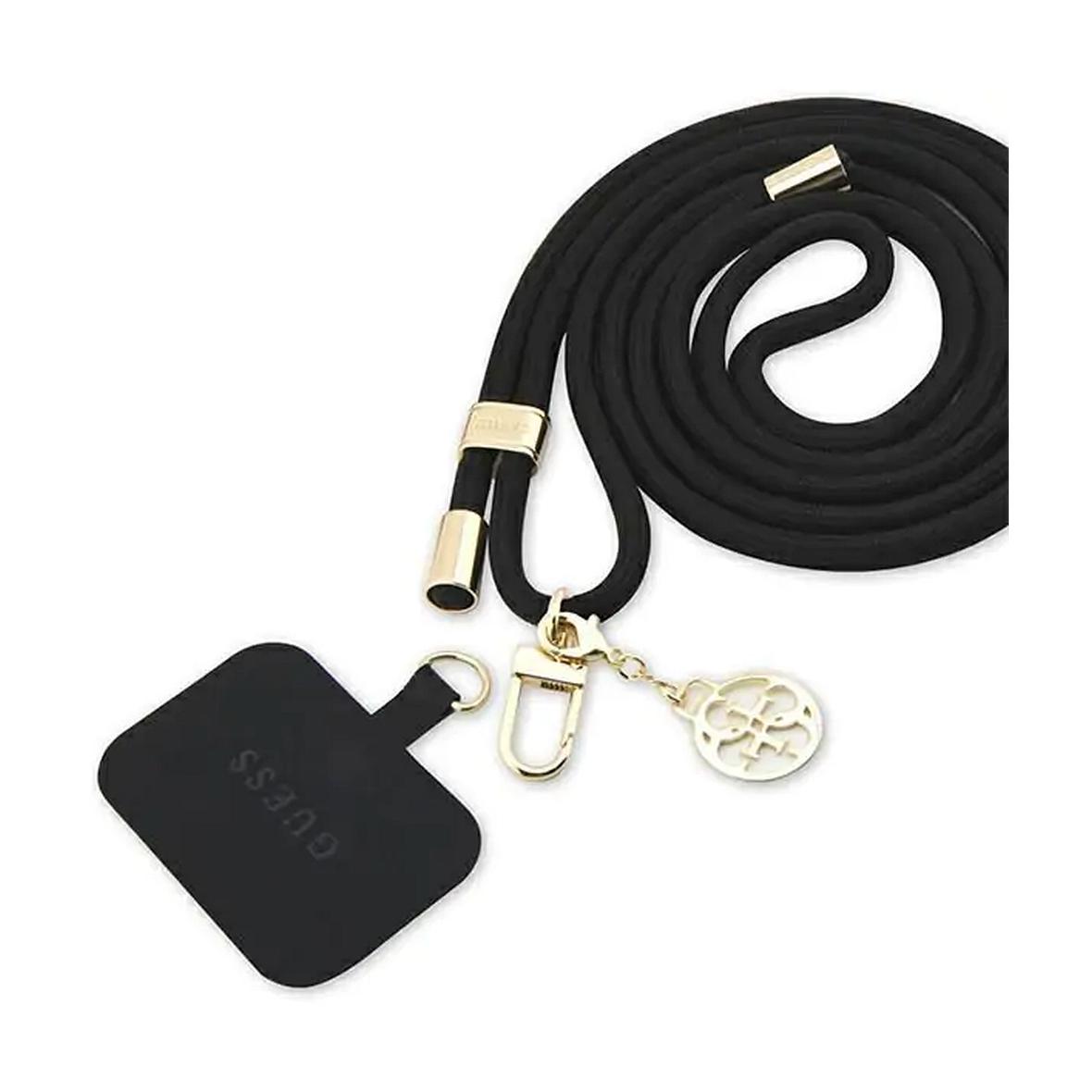 Zawieszka GUESS GUUCNMG4EK (Cord and 4G Charm / złoto czarny)