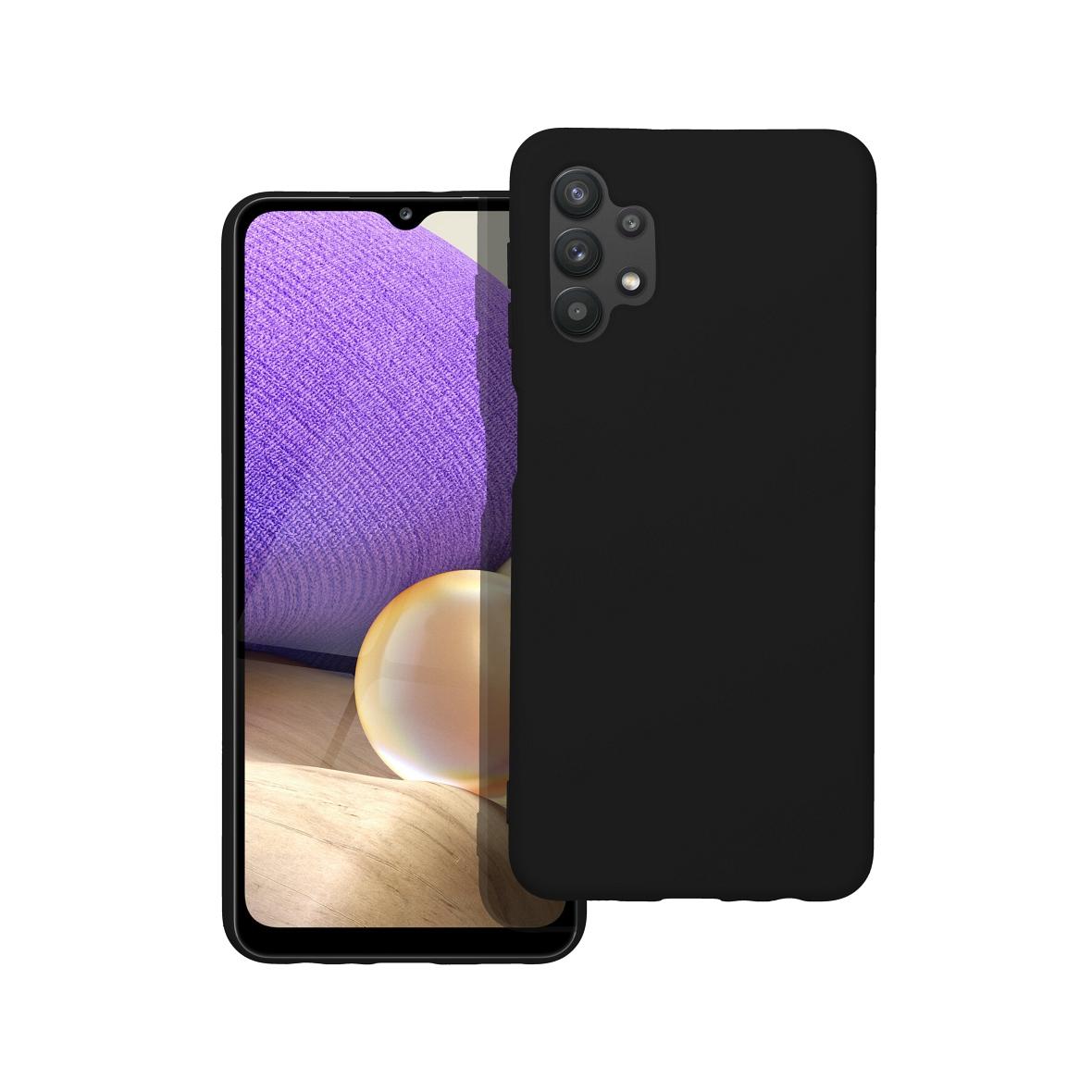 Futerał do Samsung A32 5G Silicone czarny